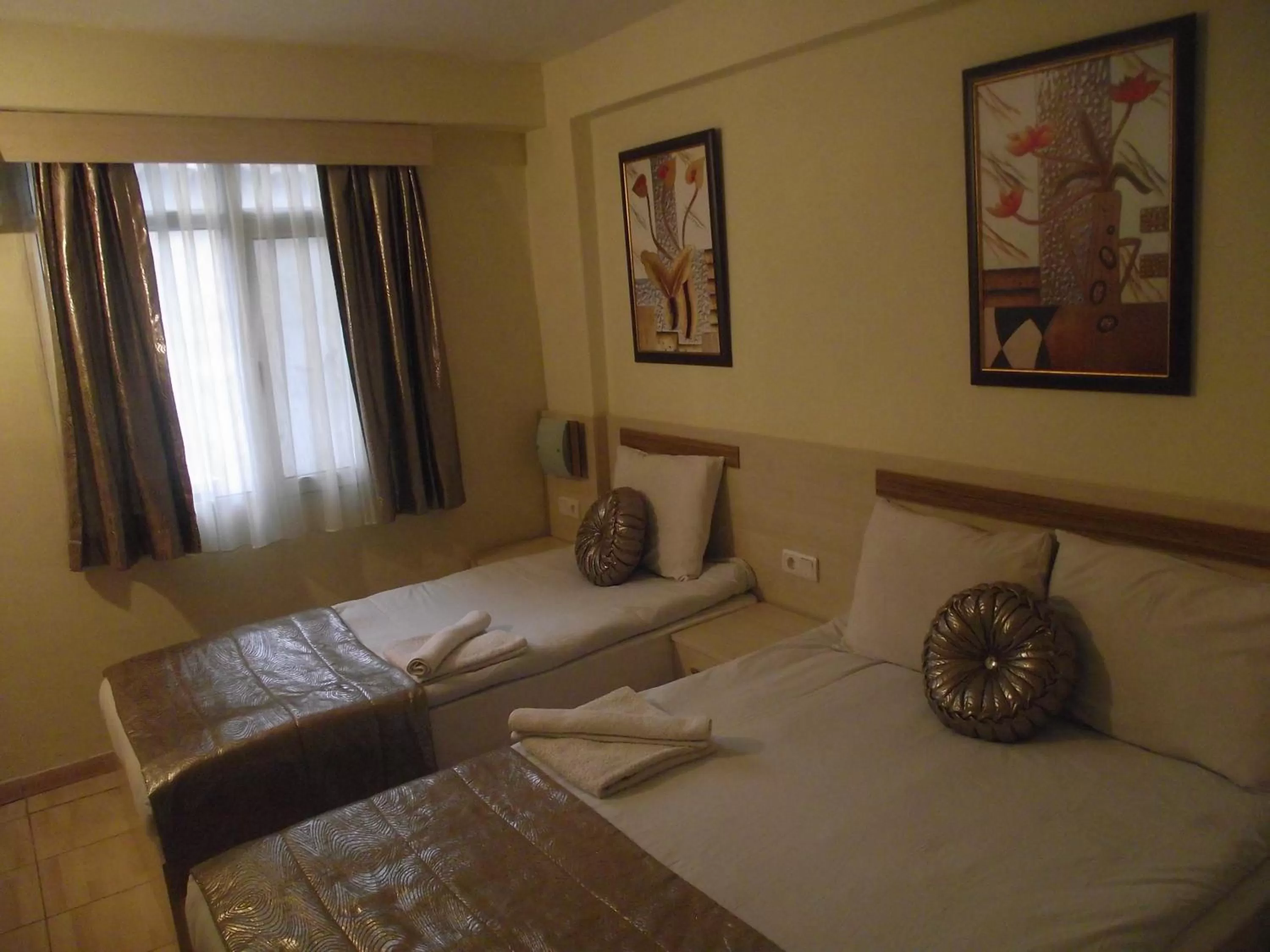 Bed in Olimpiyat Hotel Izmir