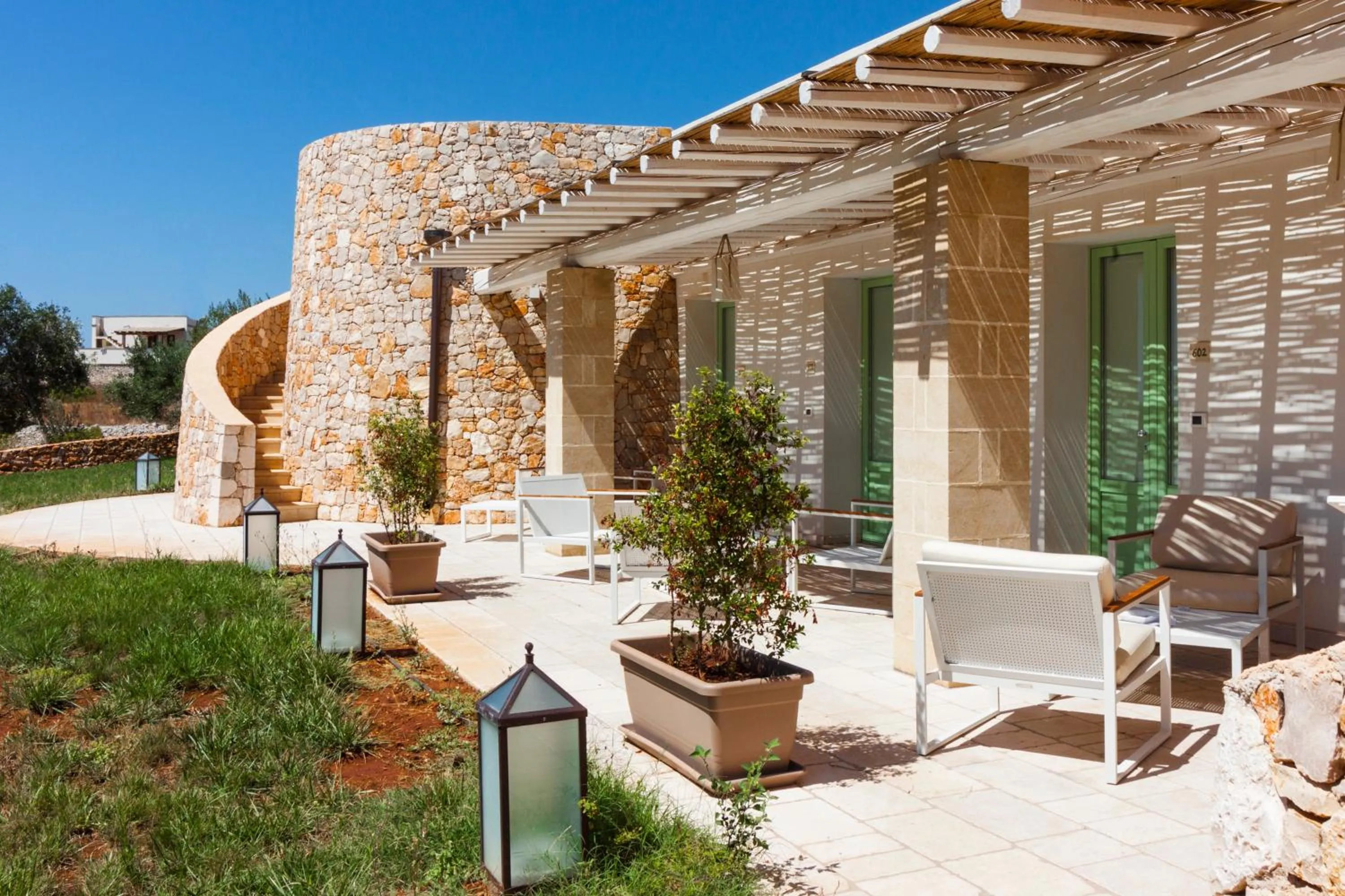 Patio in Montiro' Hotel