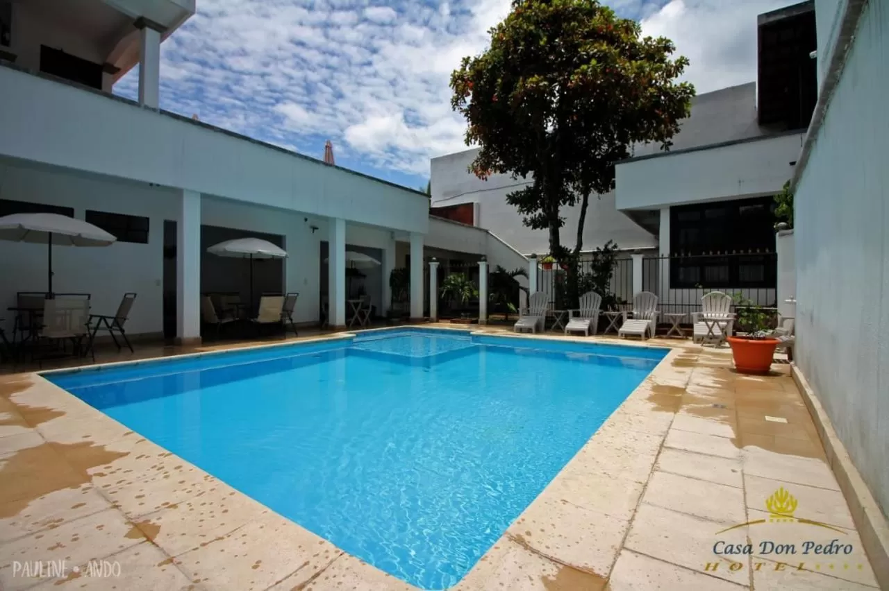 Swimming pool in Hotel Casa don Pedro