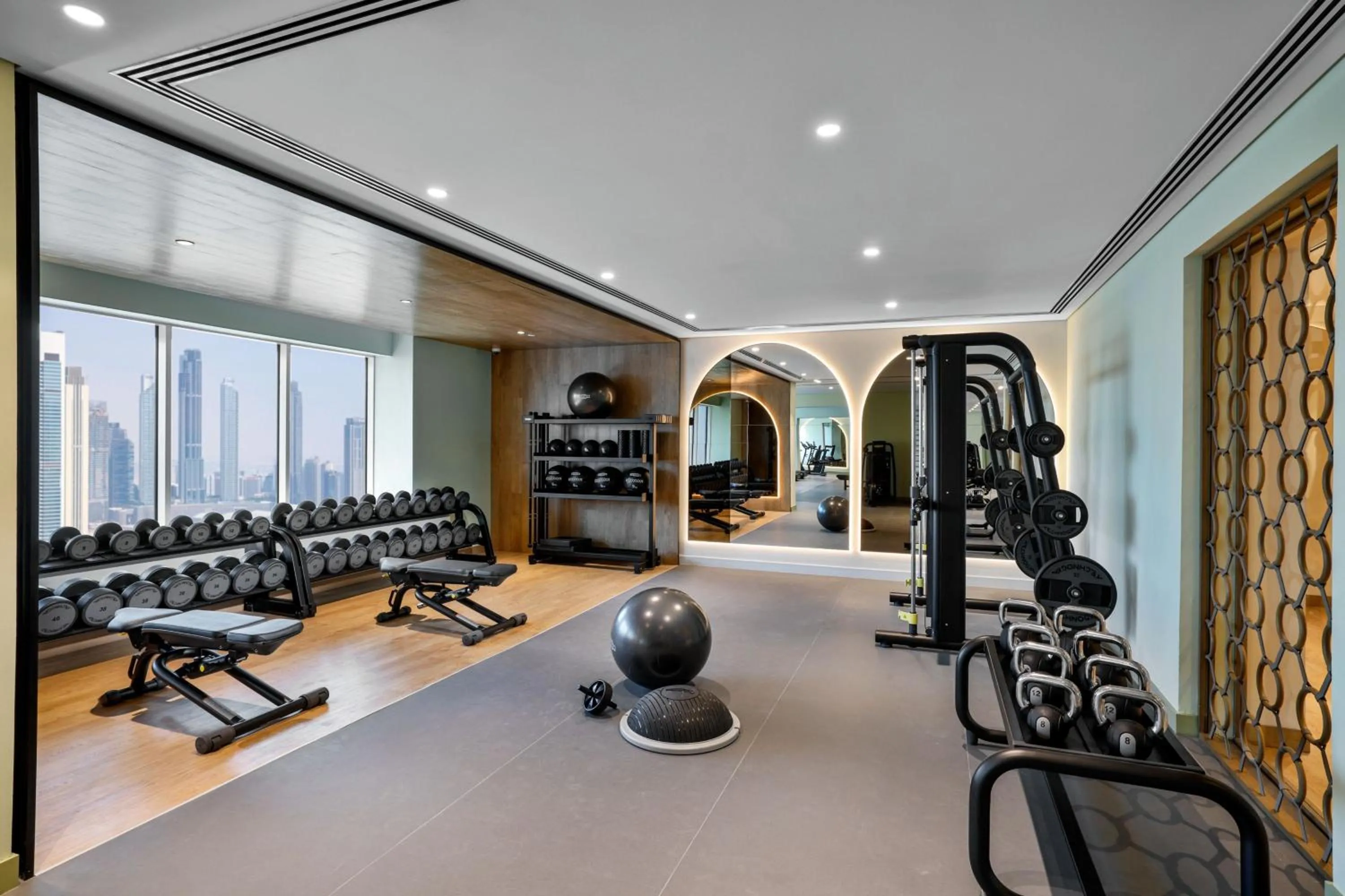 Fitness centre/facilities in Residence Inn by Marriott Sheikh Zayed Road, Dubai
