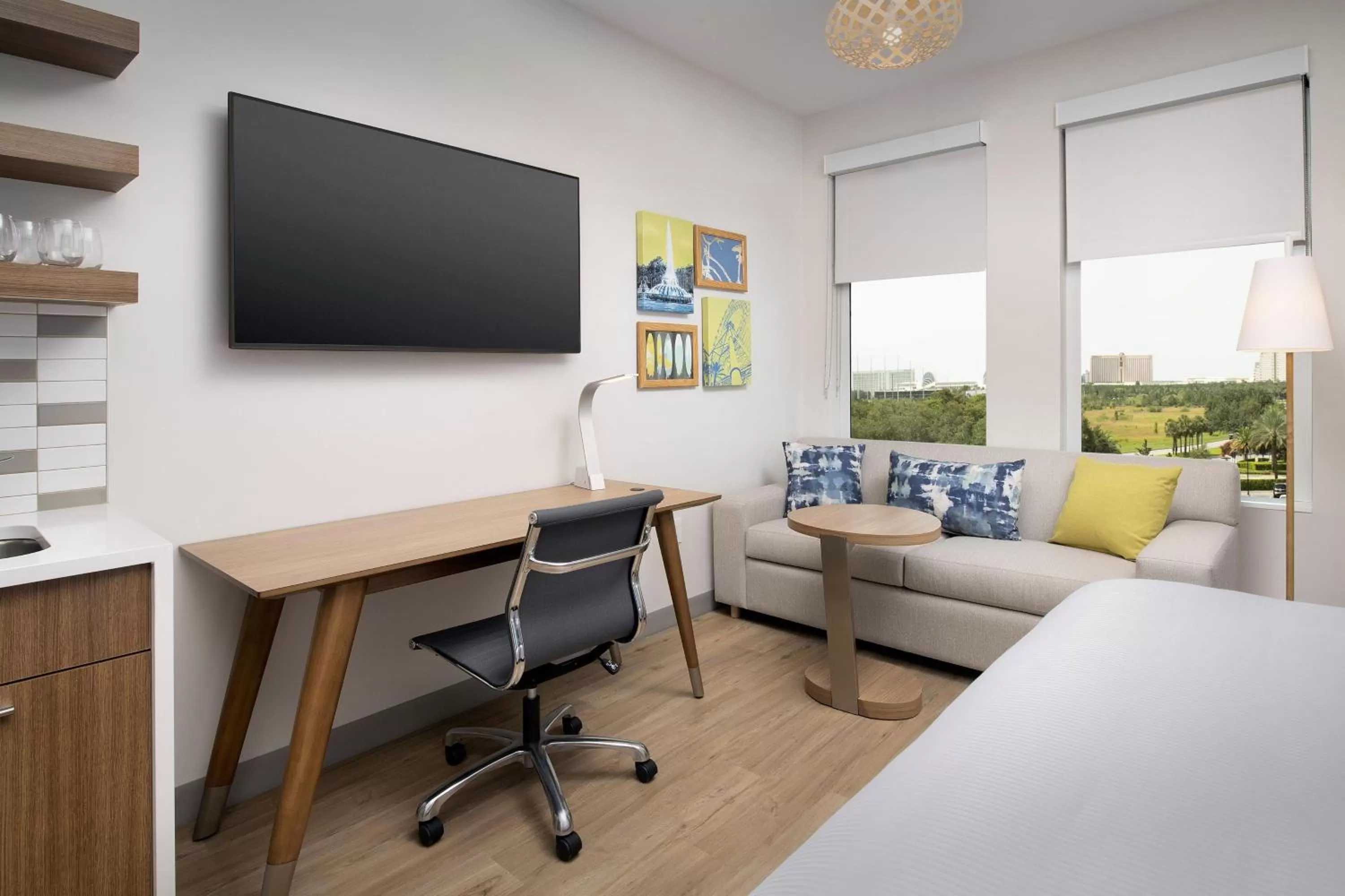 Living room in Element Orlando Universal Blvd.