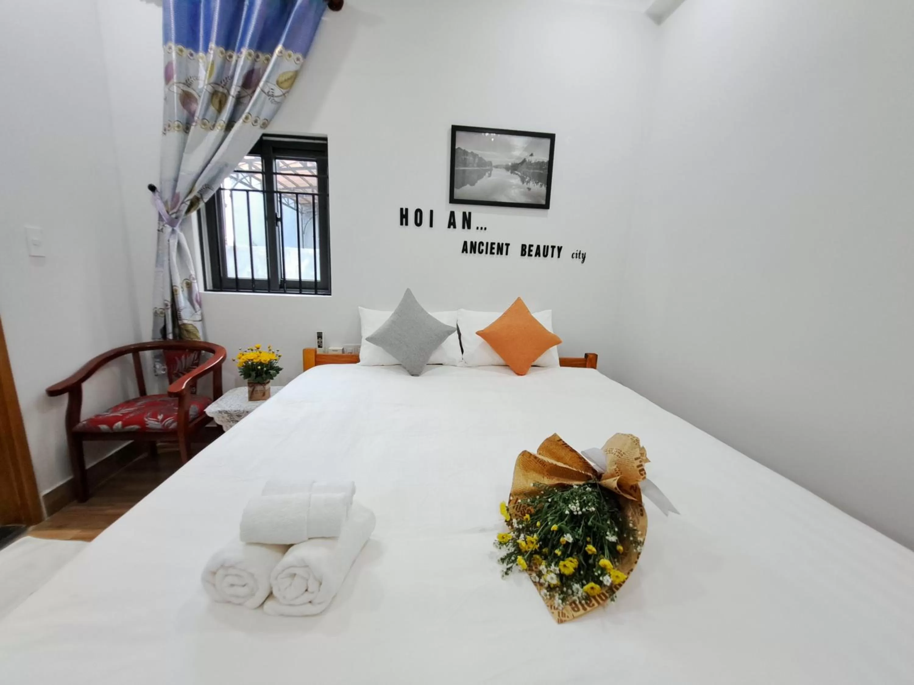 Bed in GREEN TOWN hotel HỘI AN