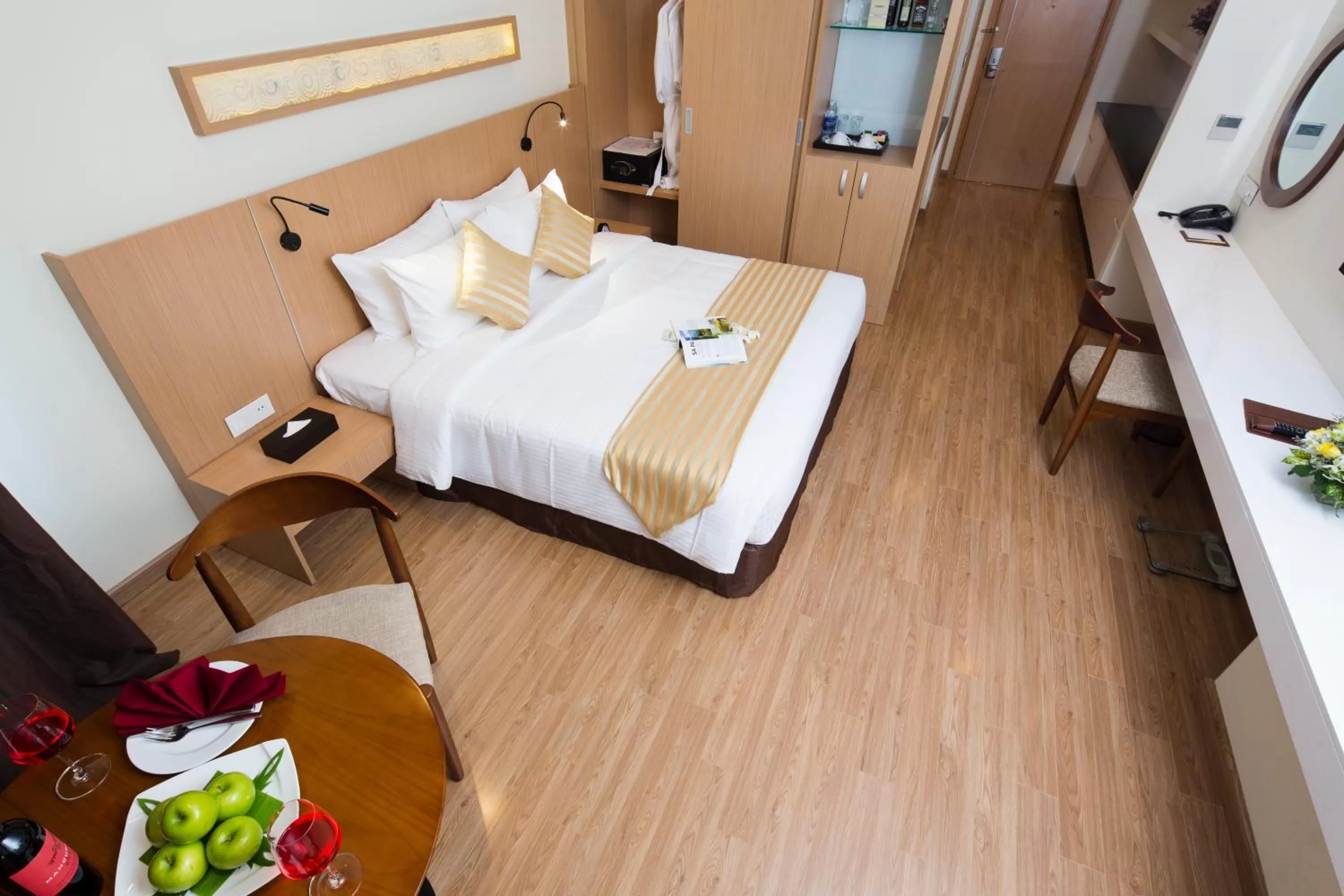 Bedroom, Bed in Starcity Hotel & Condotel Beachfront Nha Trang