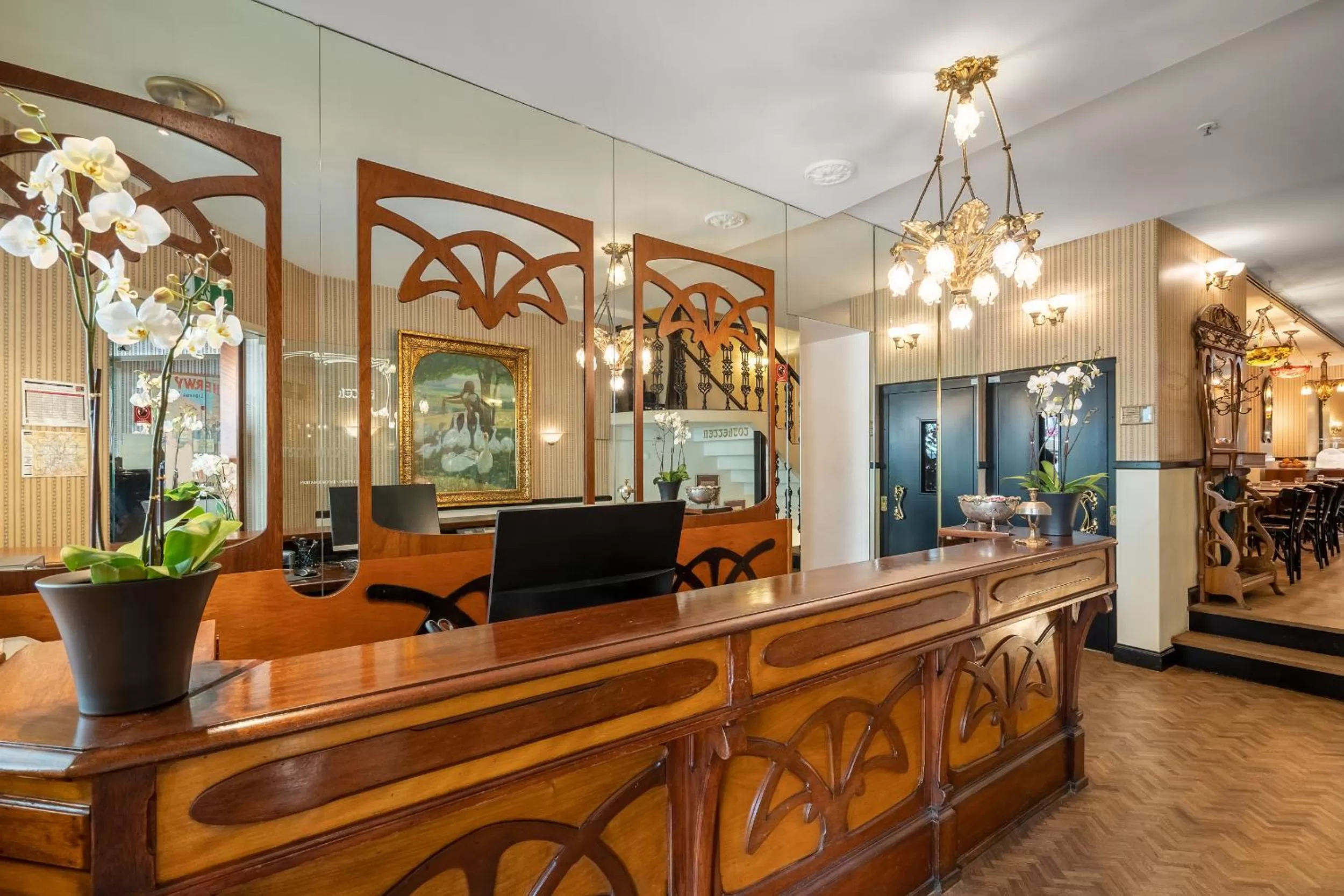 Lobby or reception in Boutique Hotel Belle Epoque