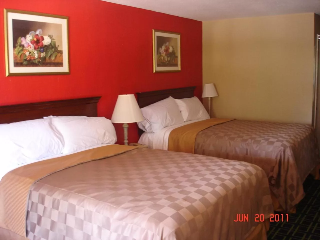 Bed in Motel 6-Freeport, TX