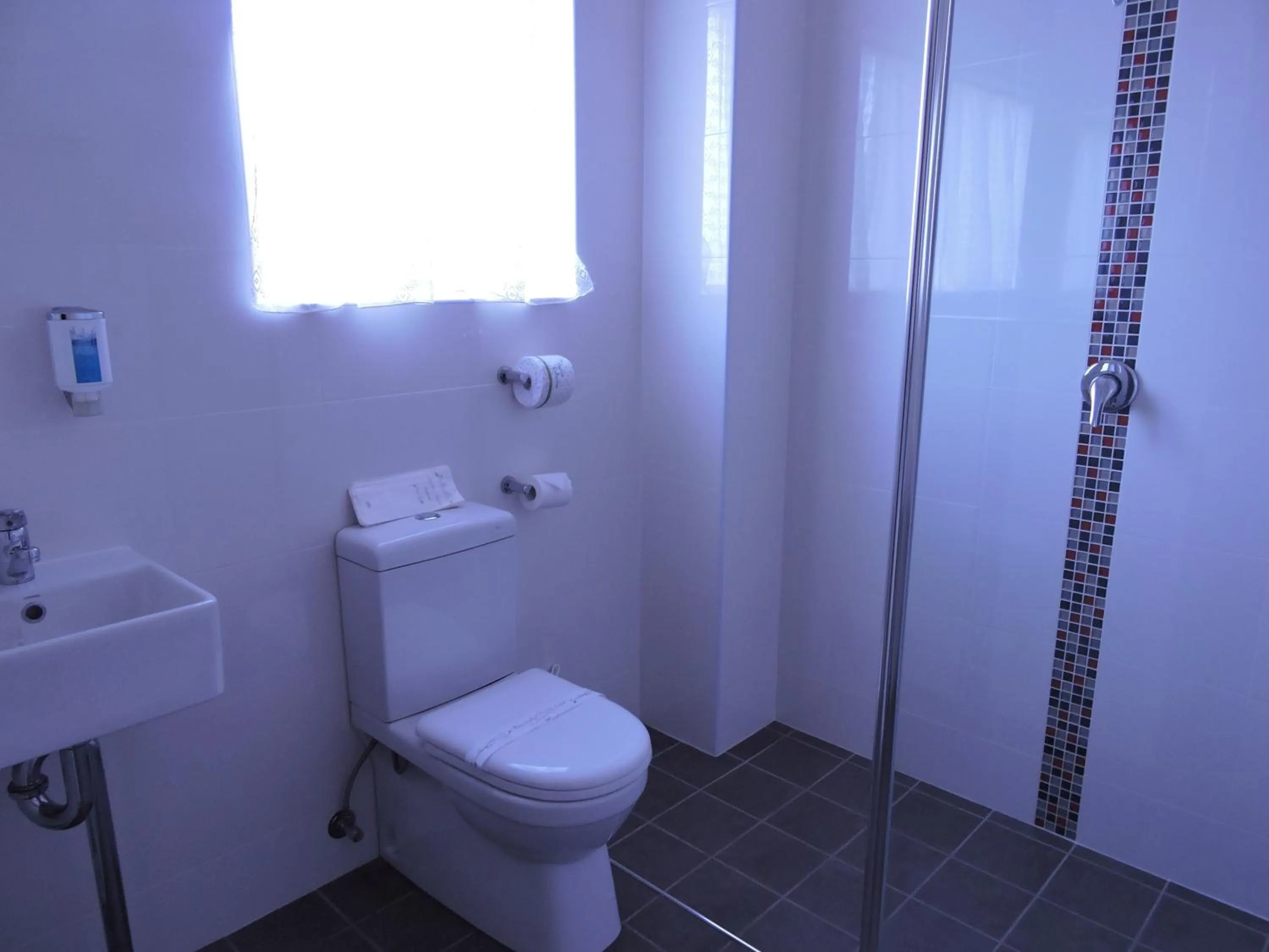 Toilet in Acacia Snowy Motel