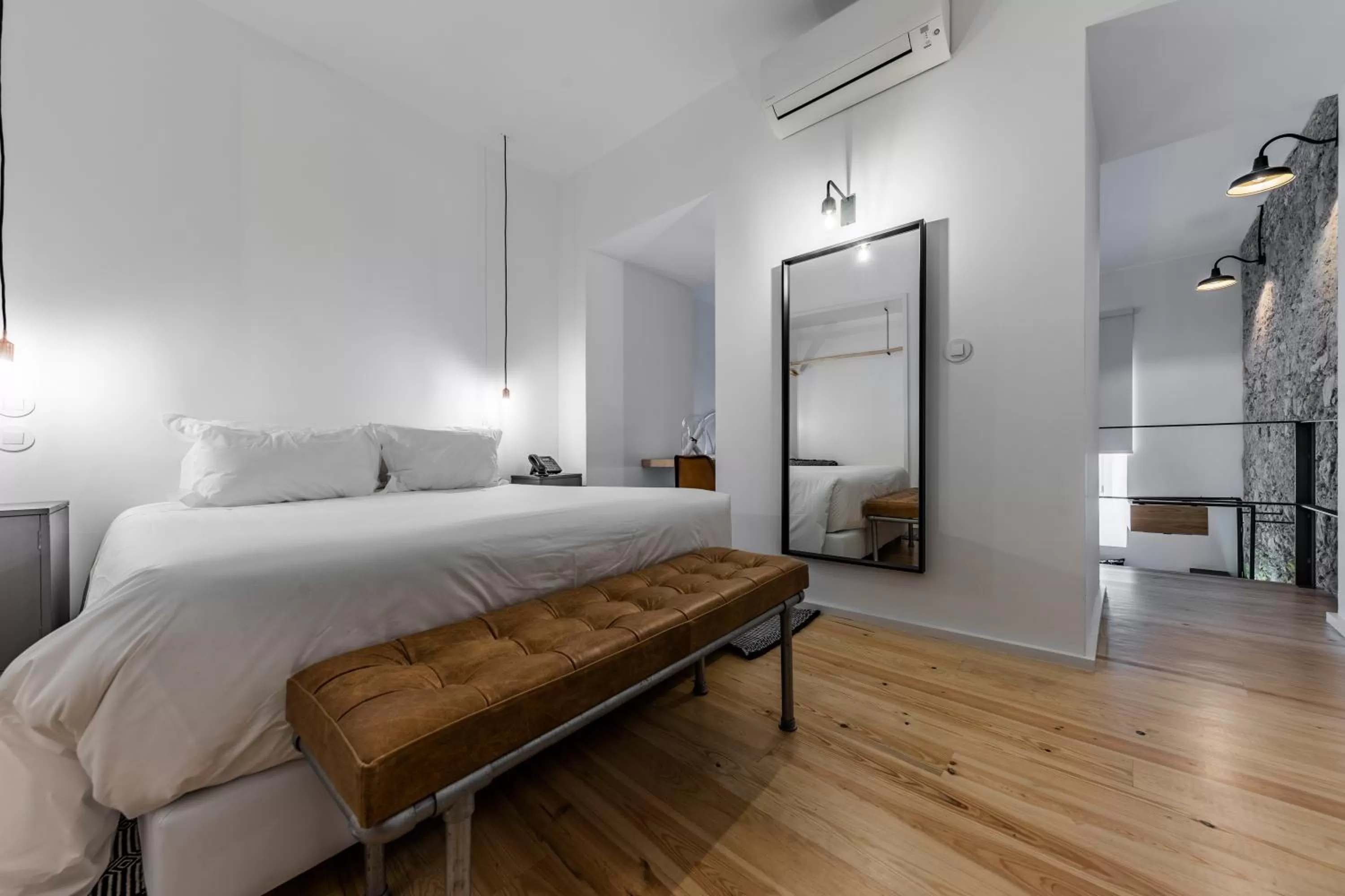 Bed in Sapientia Boutique Hotel