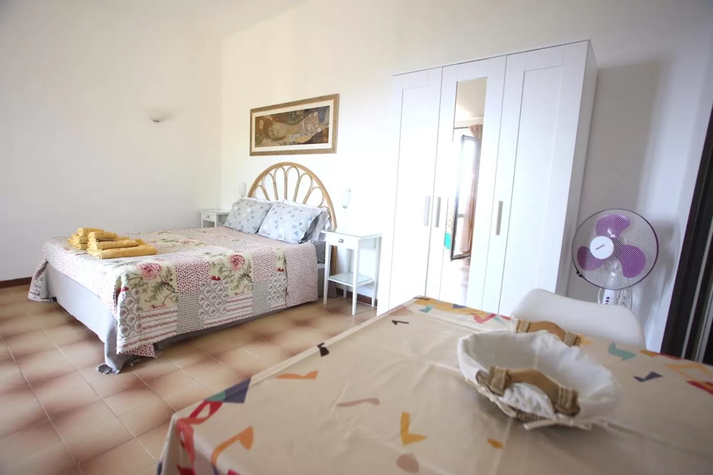 Bed in Ca' La Stella Sea-view Apartments