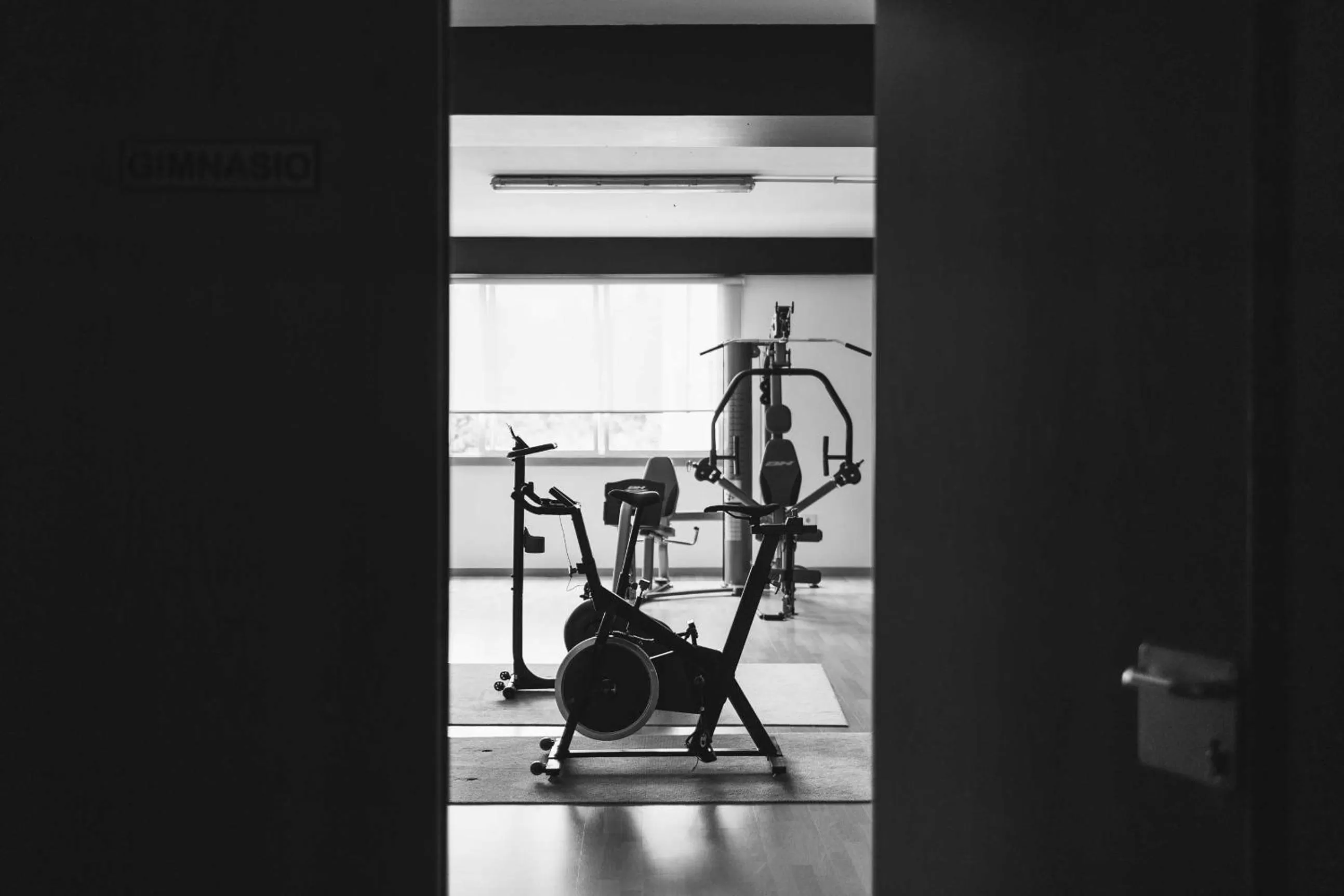 Fitness centre/facilities in Hotel Alfonso I