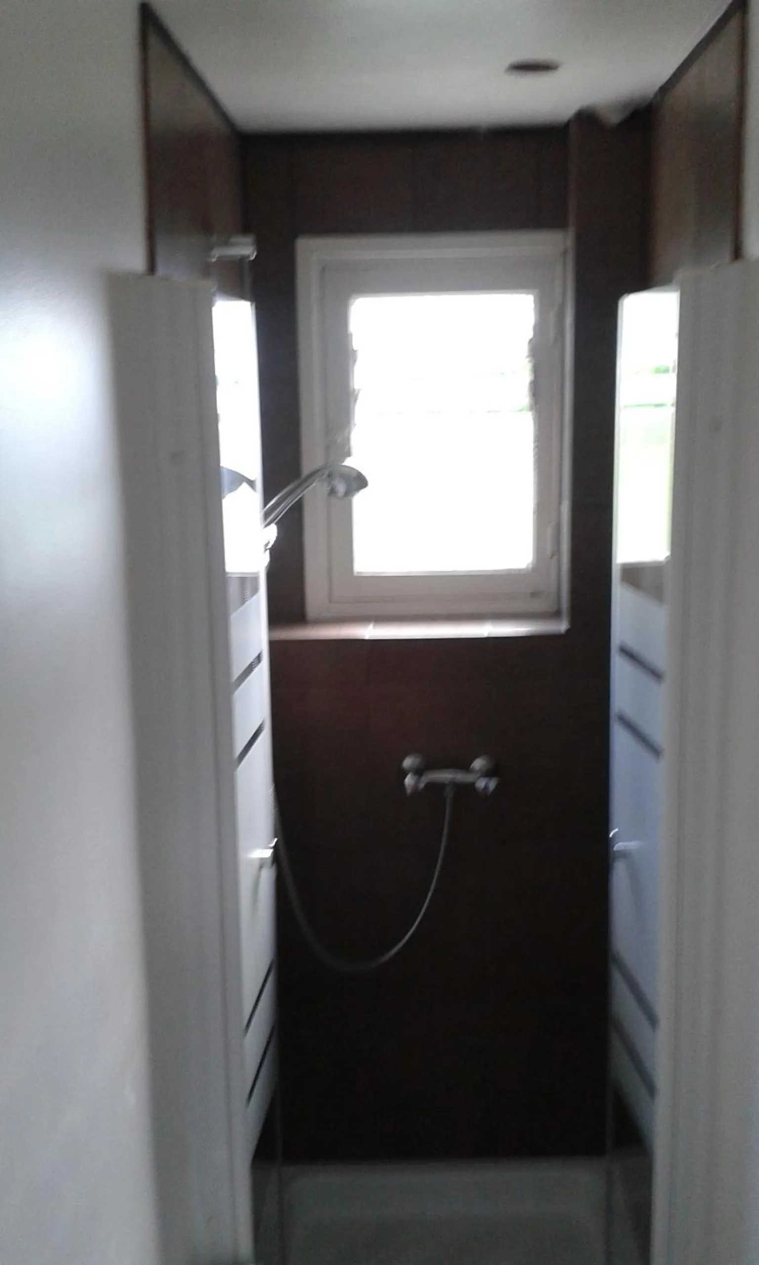 Shower in Hotel Moderne