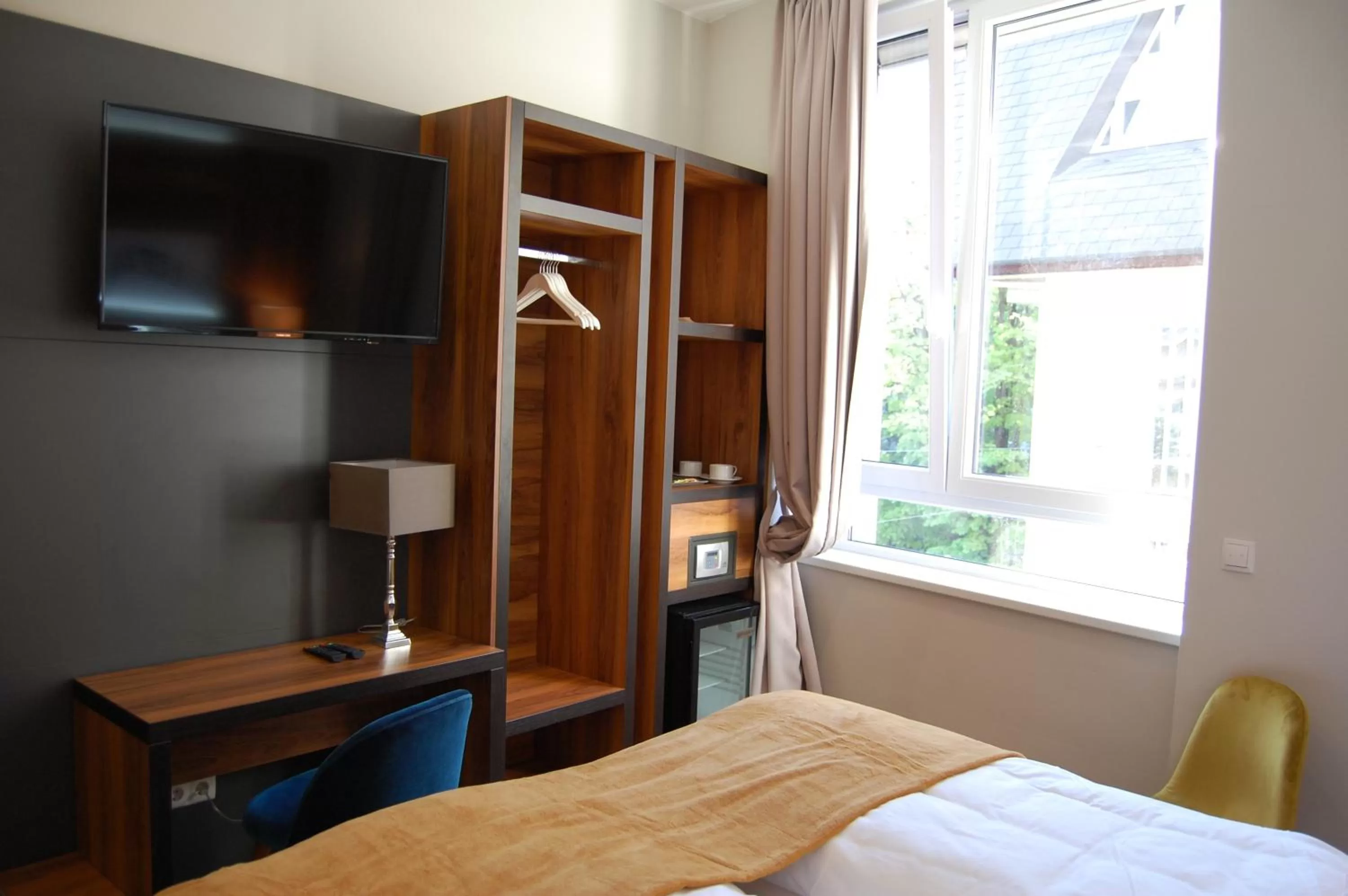 Bed in Apollo Hotel Vienna