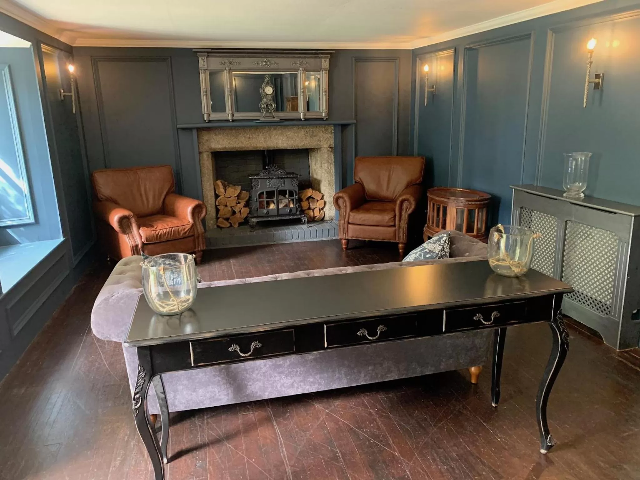 Library, Kitchen/Kitchenette in Boscundle Manor