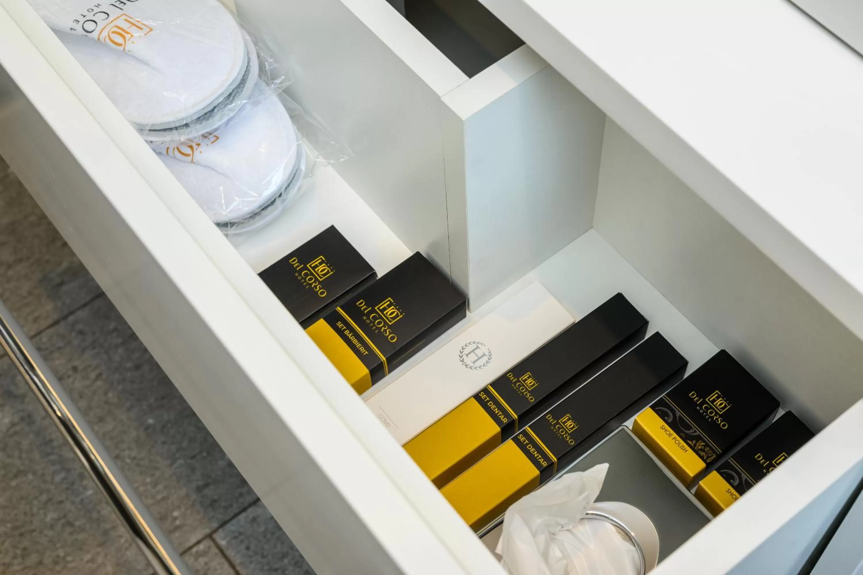 Bathroom in Hotel Del Corso