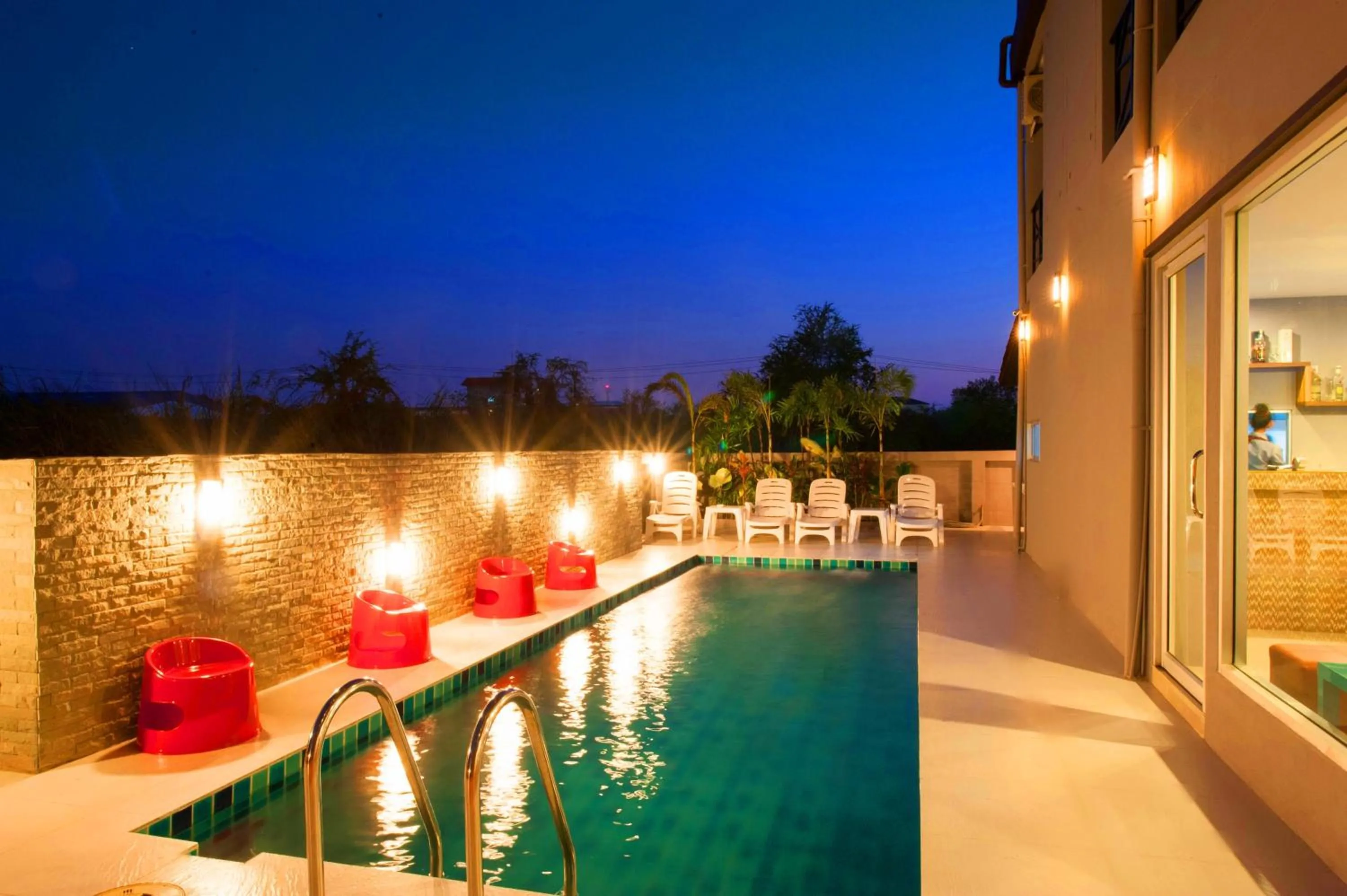 Swimming pool in Dwella Suvarnabhumi