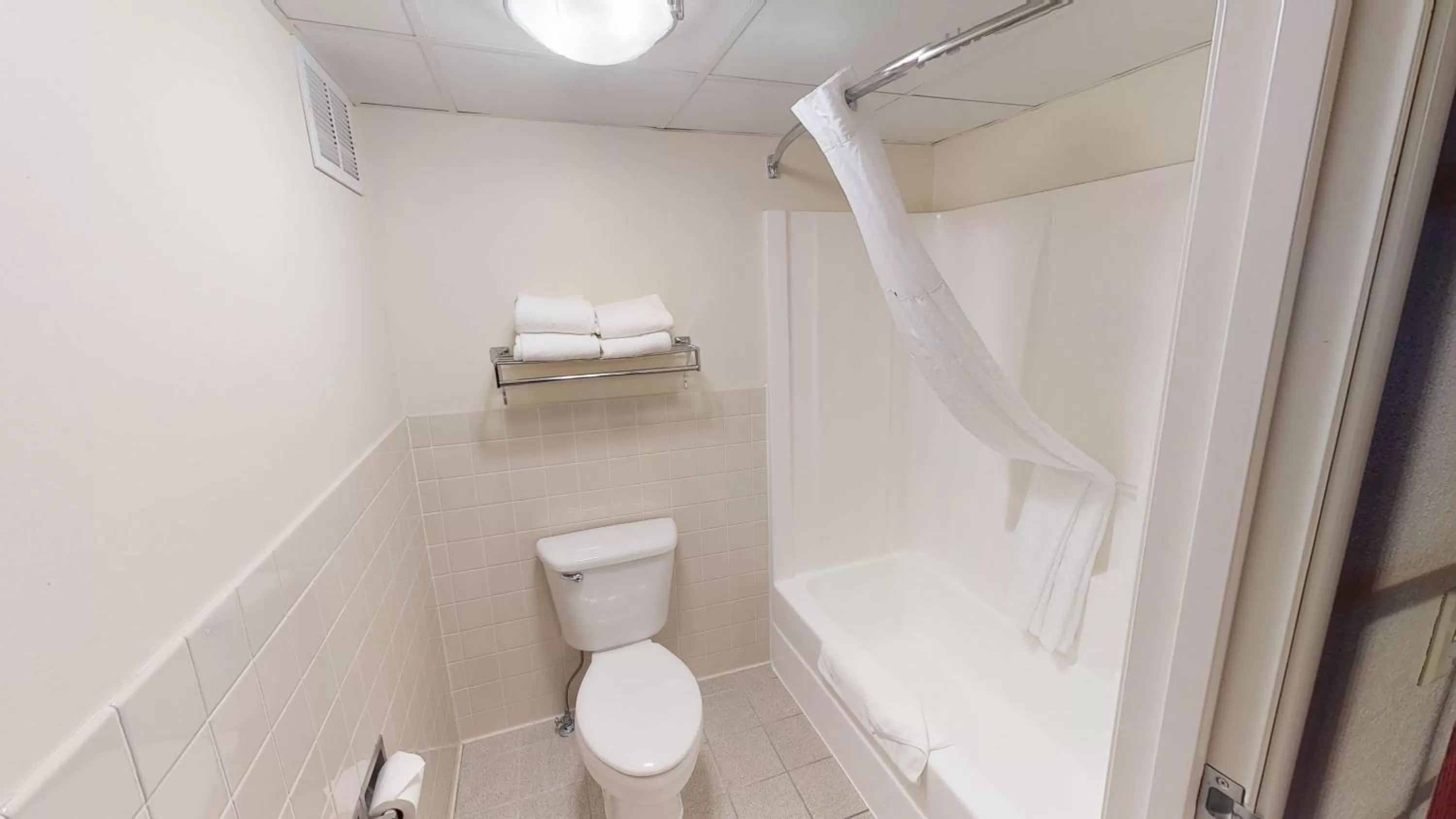 Shower in AmericInn by Wyndham Mounds View Minneapolis