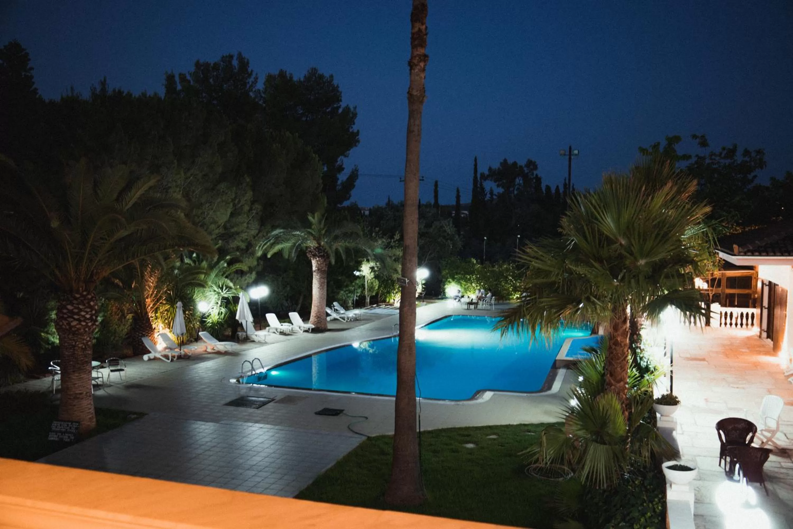 Swimming pool in Villa Olympia