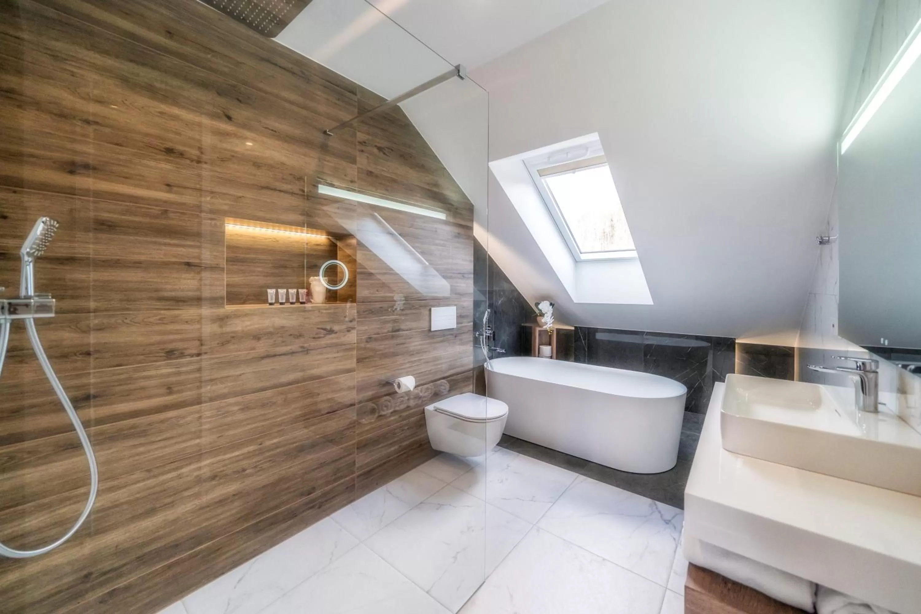 Bathroom in Hotel META Resort & Vine SPA