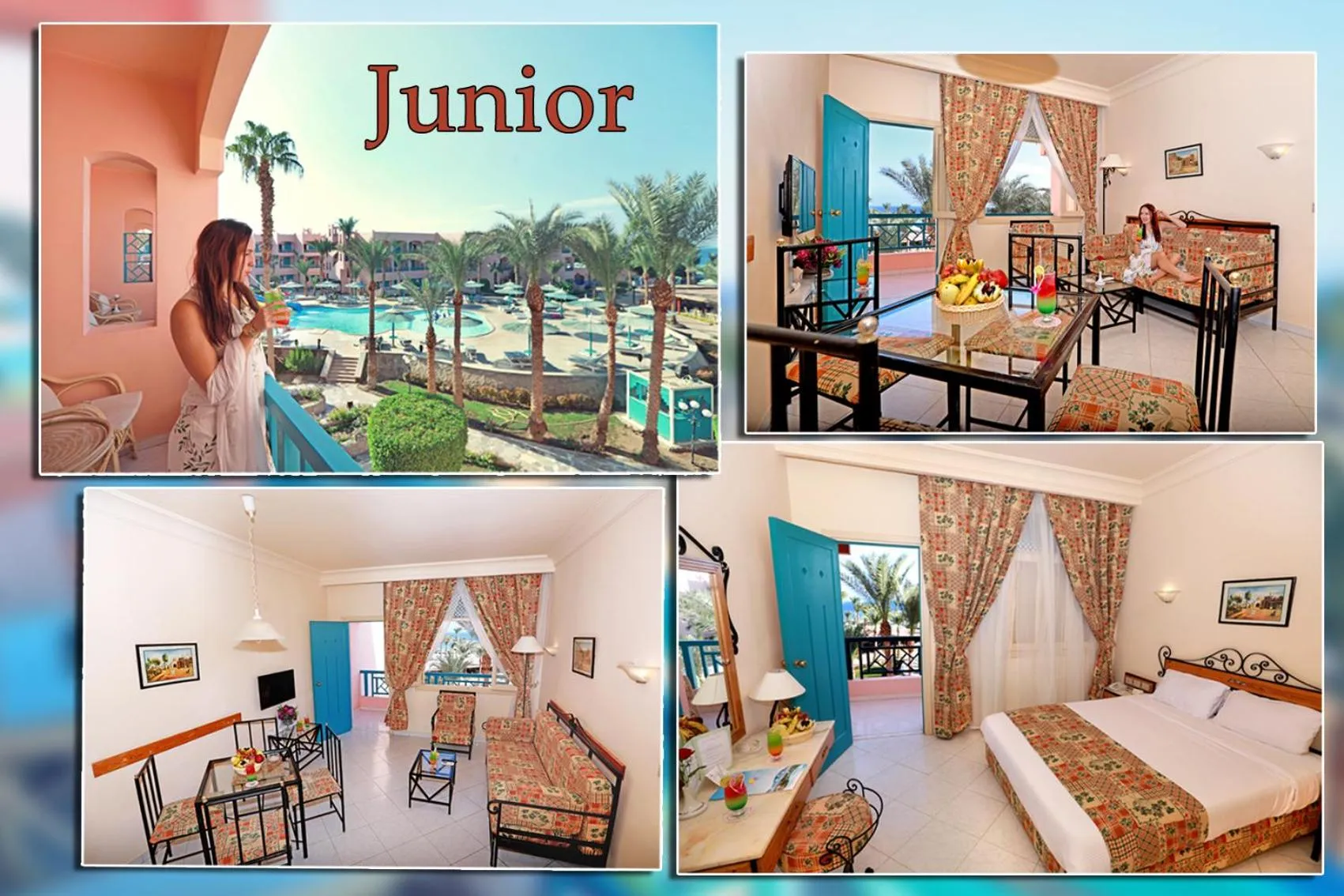 Bed in Le Pacha Resort