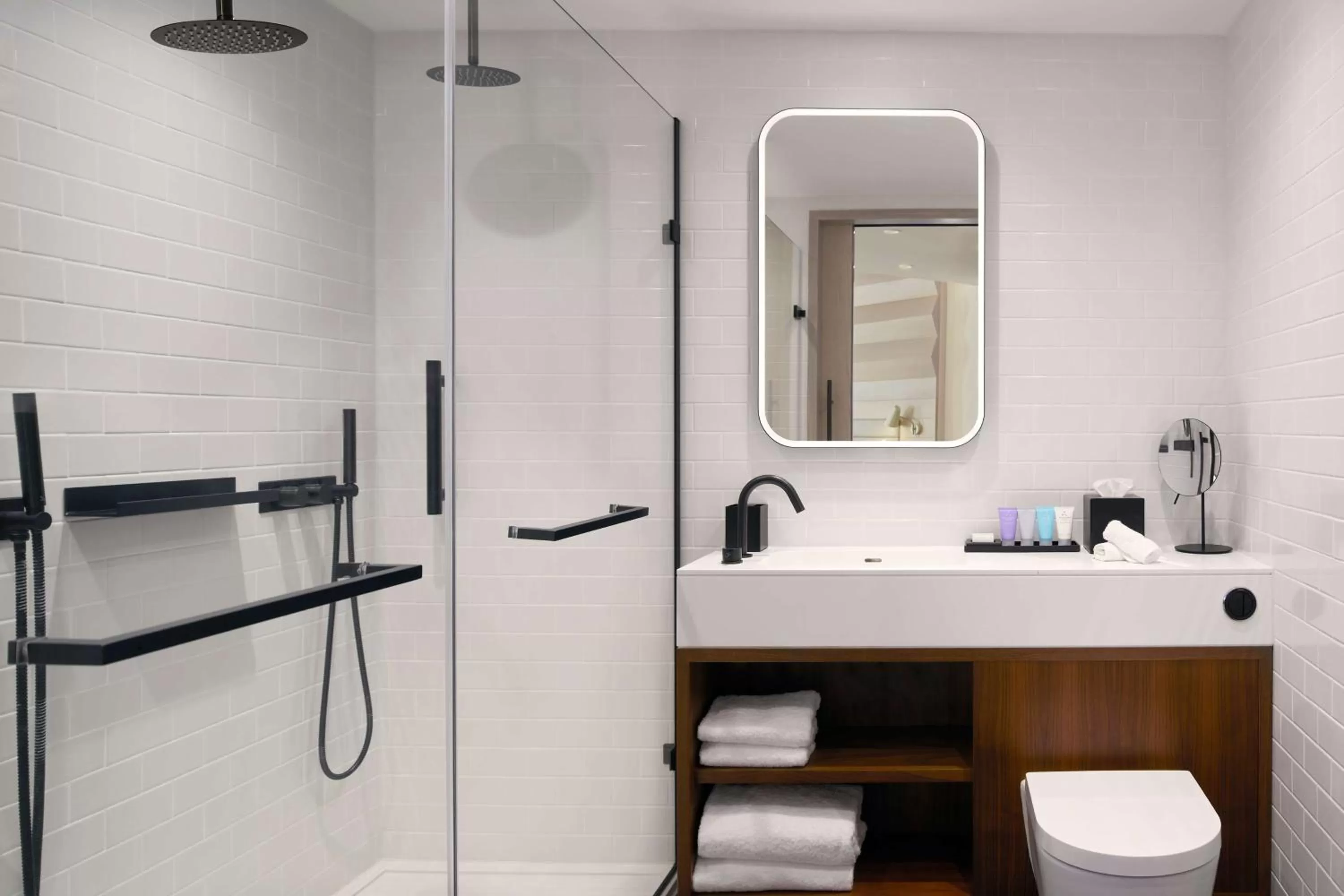 Bathroom in Canopy by Hilton London City