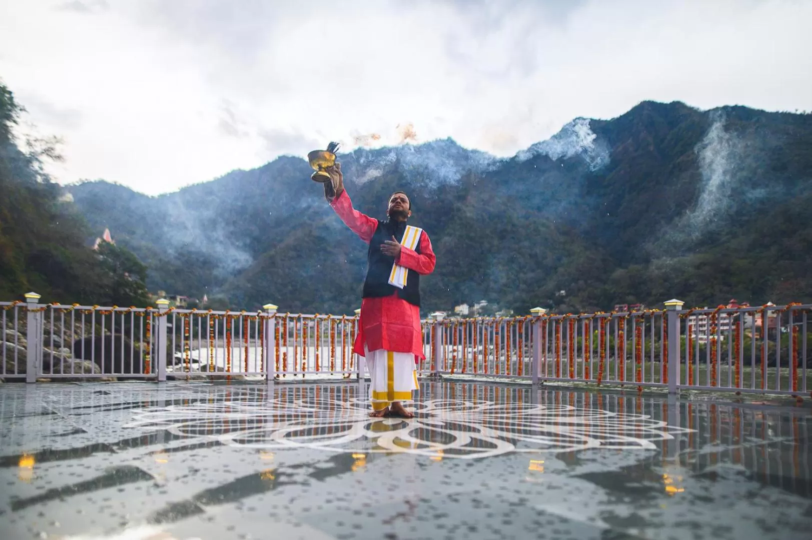Mountain view in Lemon Tree Premier, Rishikesh