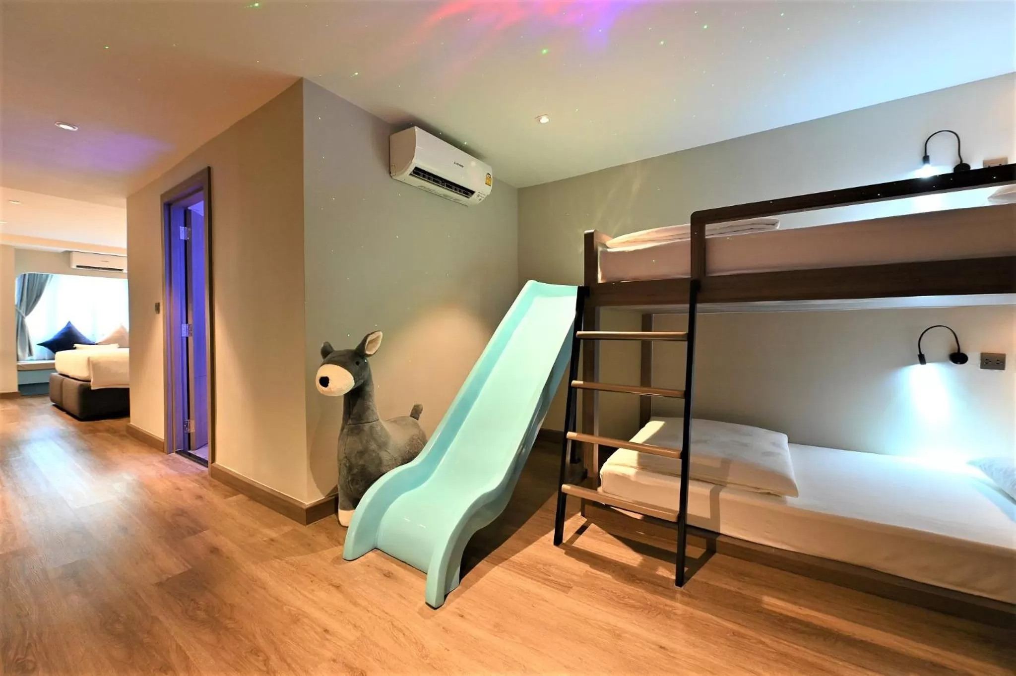 Bed in Moose Hotel Nimman