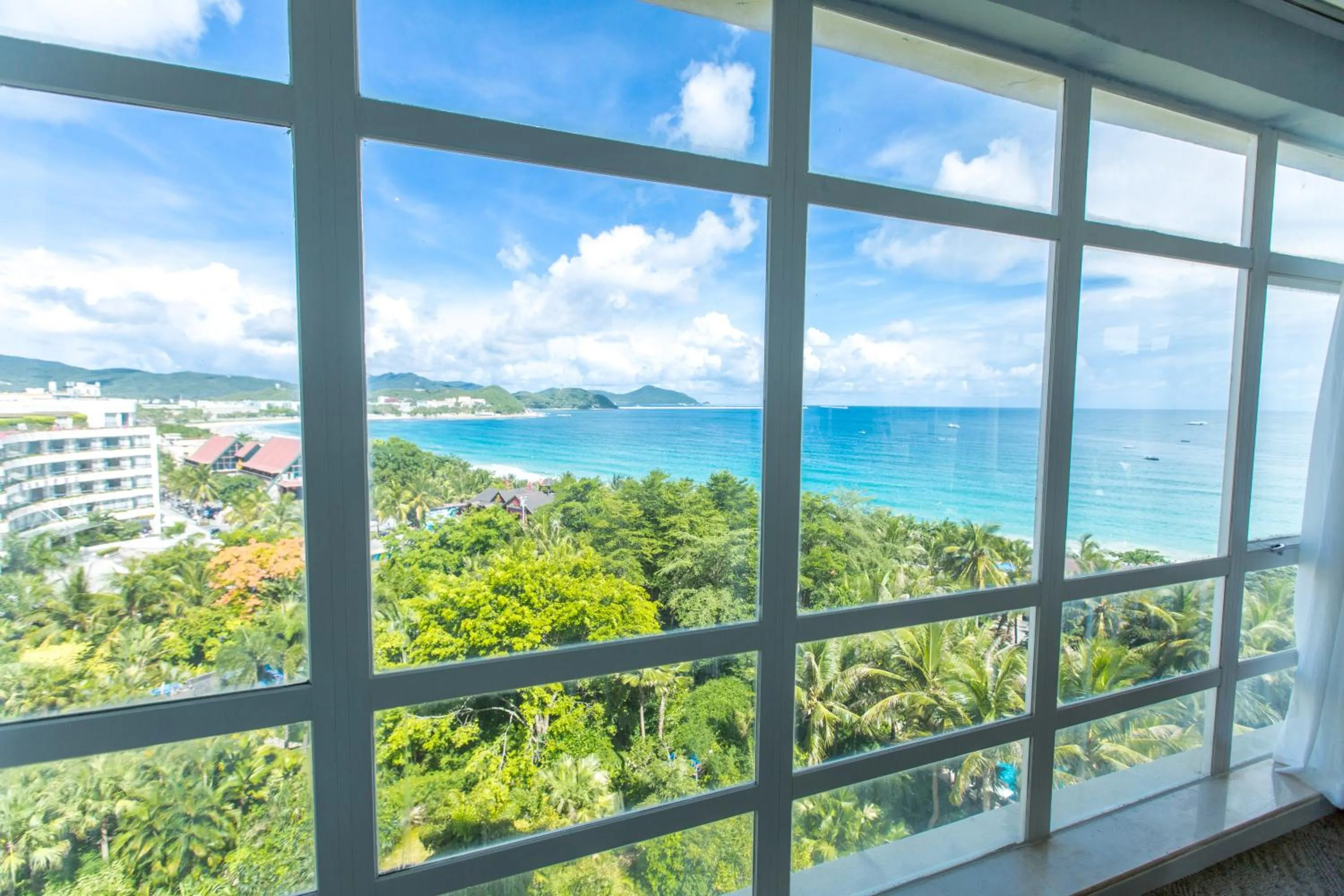 Garden view in Sunshine Resort Intime Sanya