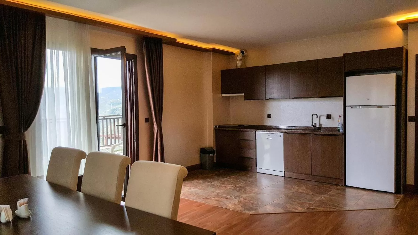 Kitchen or kitchenette in Sera Lake Resort Hotel Spa & Aparts