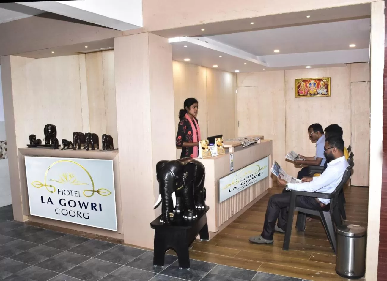 Lobby or reception in Hotel La Gowri, Coorg