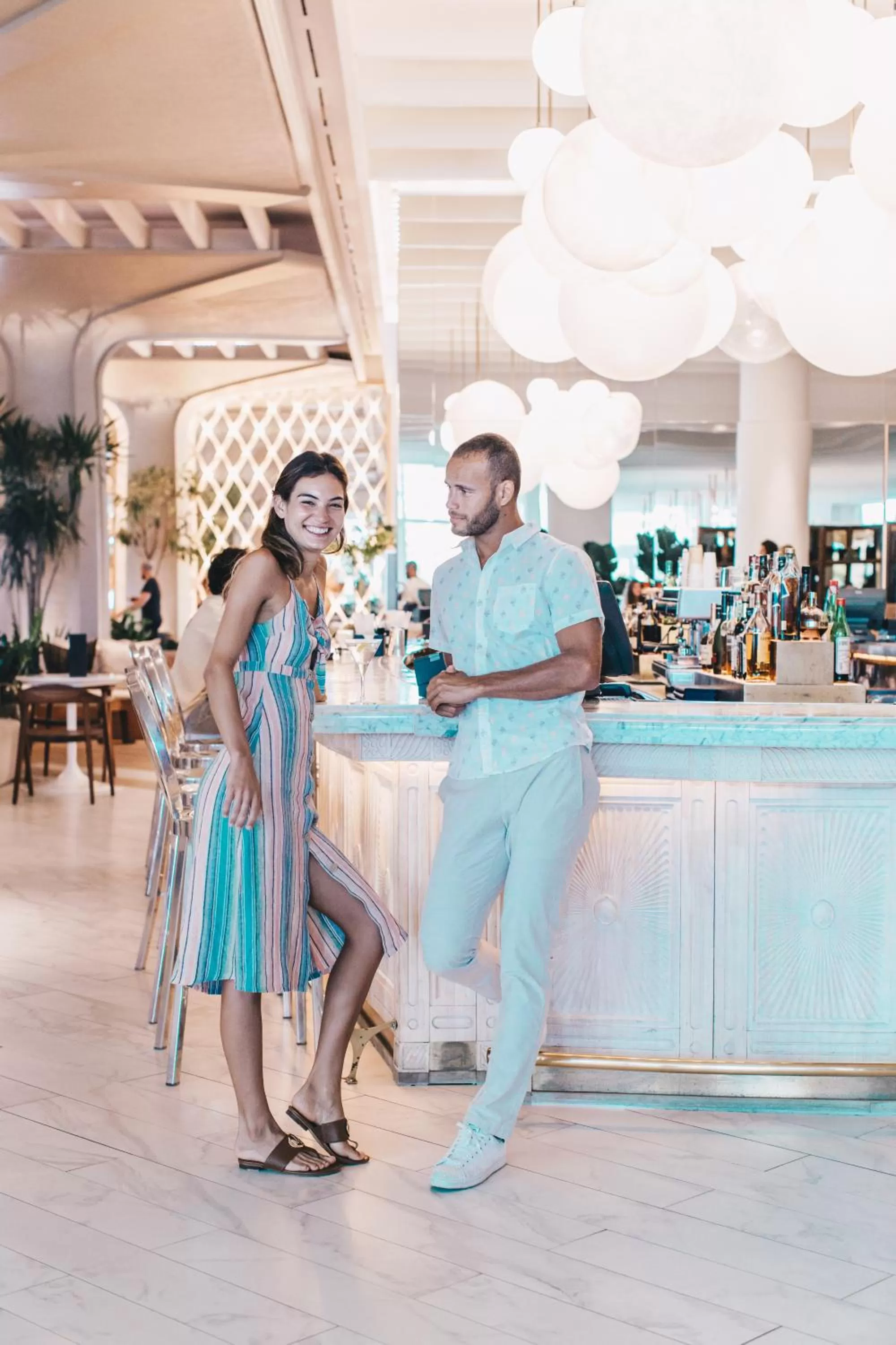 People in SLS at Baha Mar