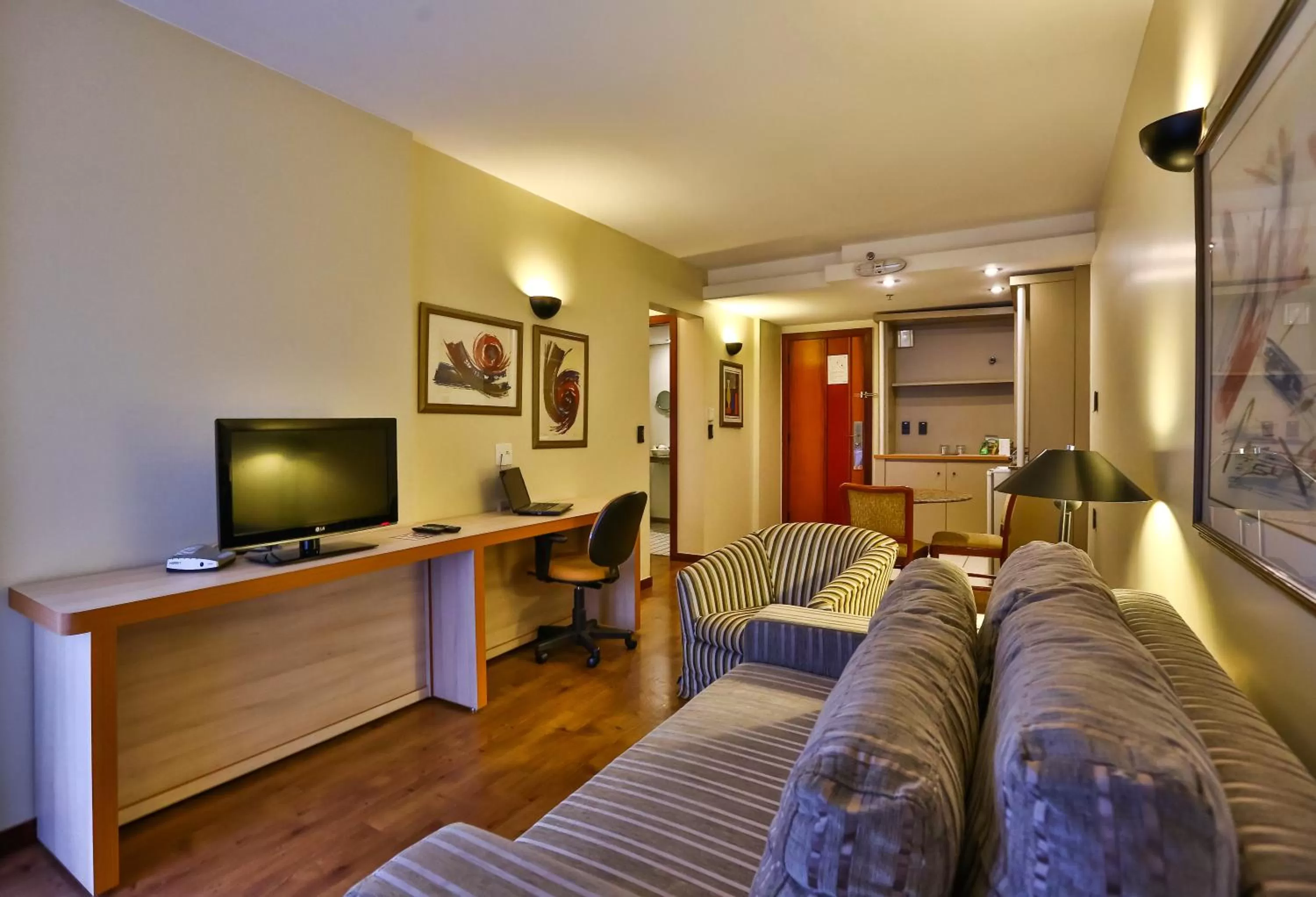 Living room in Metropolitan Hotel Brasília