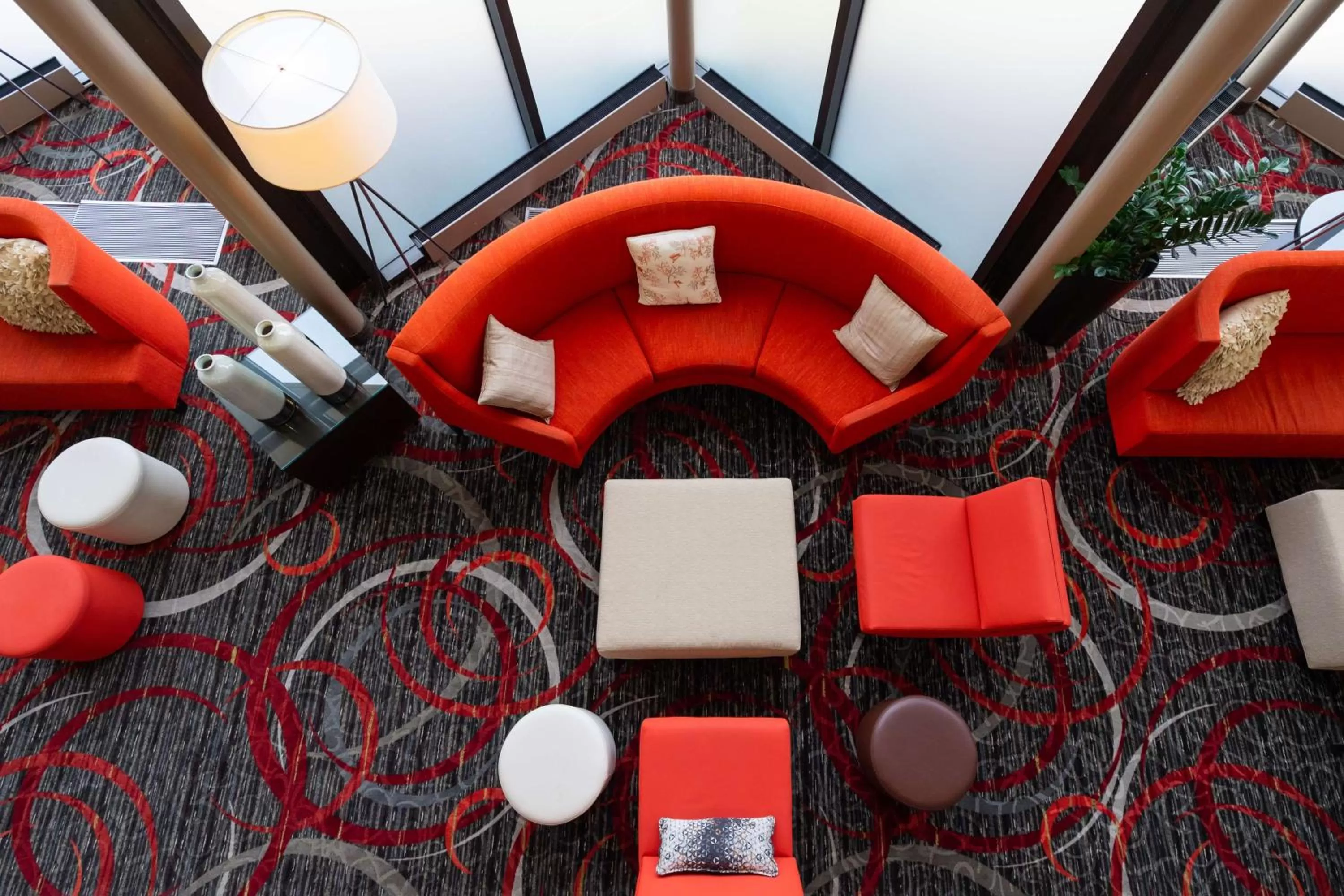 Seating area in The Verve Boston Natick, Tapestry Collection by Hilton