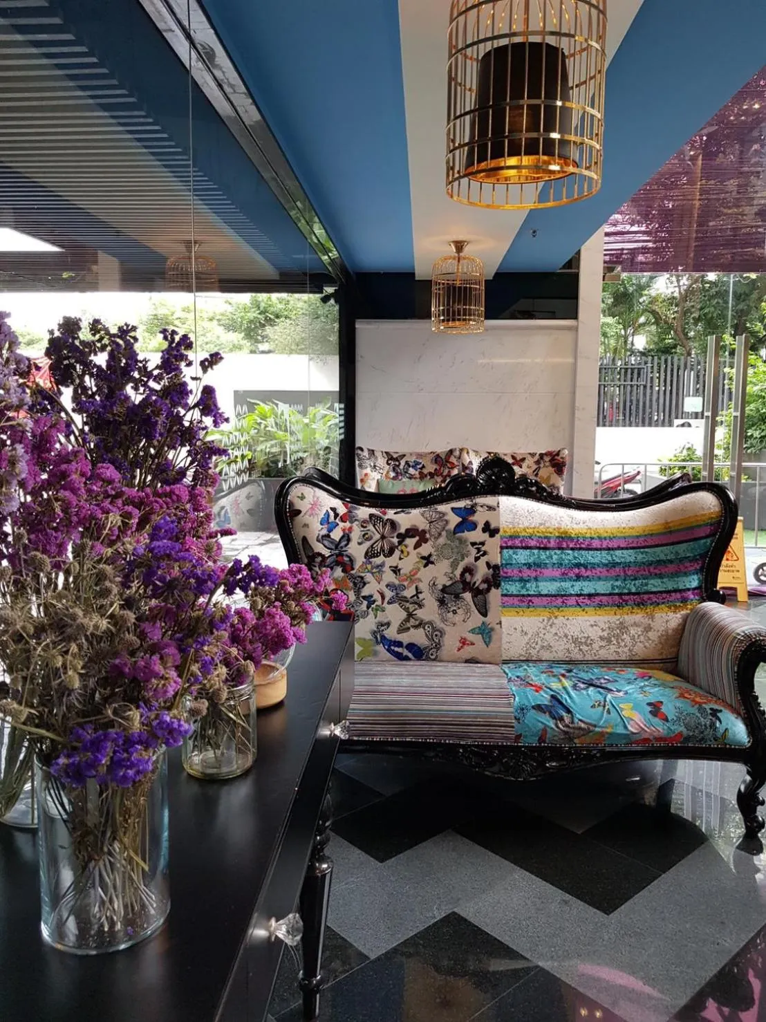 Lobby or reception in Hotel Clover Asoke - SHA Extra Plus