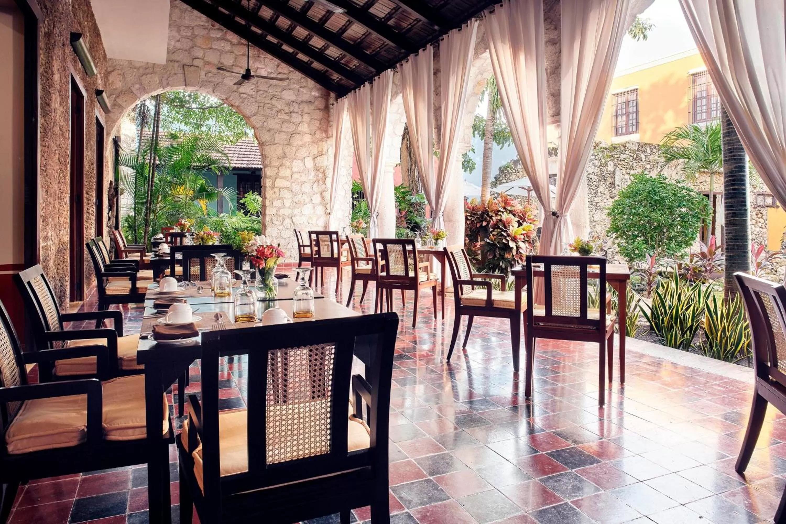 Patio in Hacienda Campeche