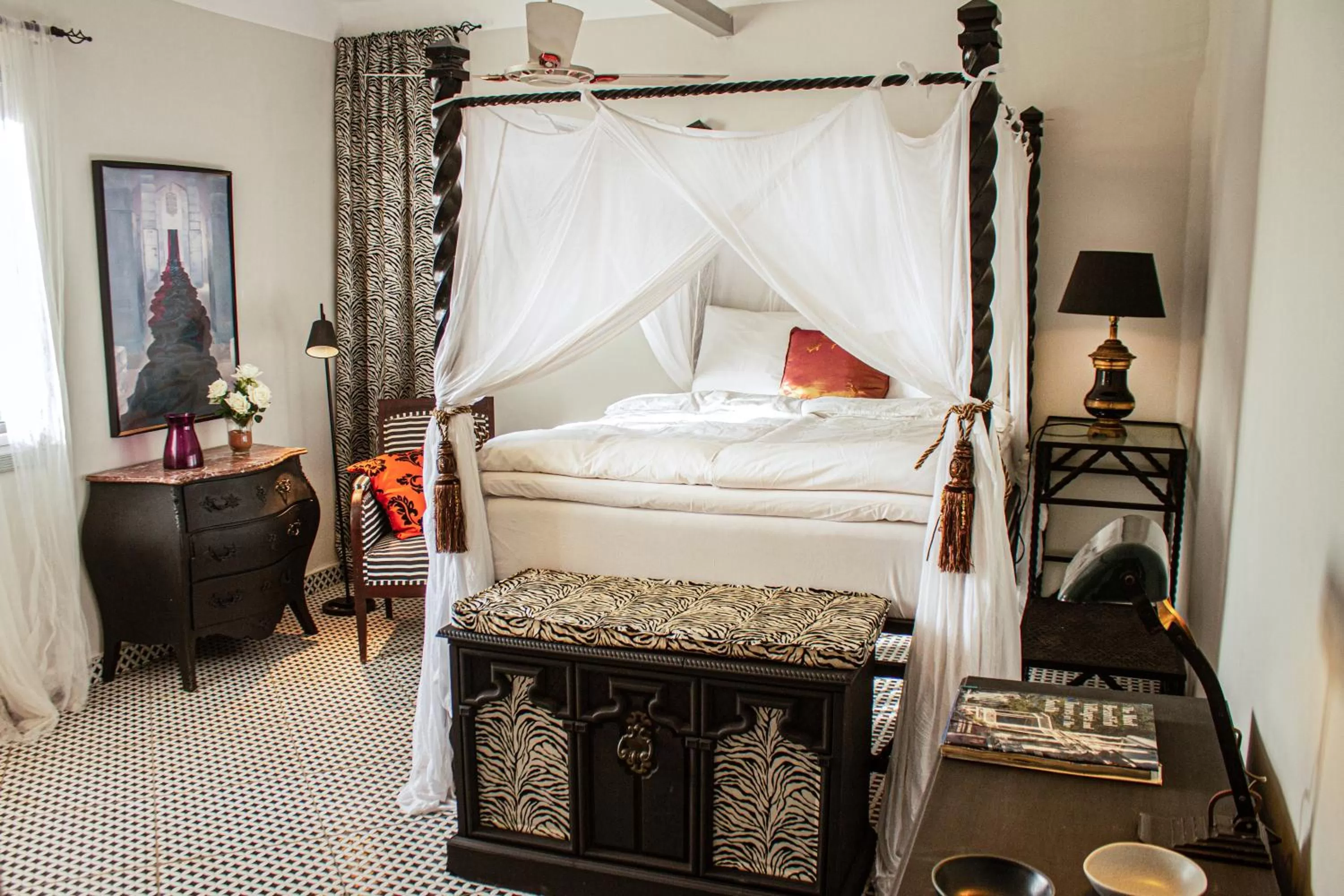 Bed in RoofTop Boutique Hotel Adults Only