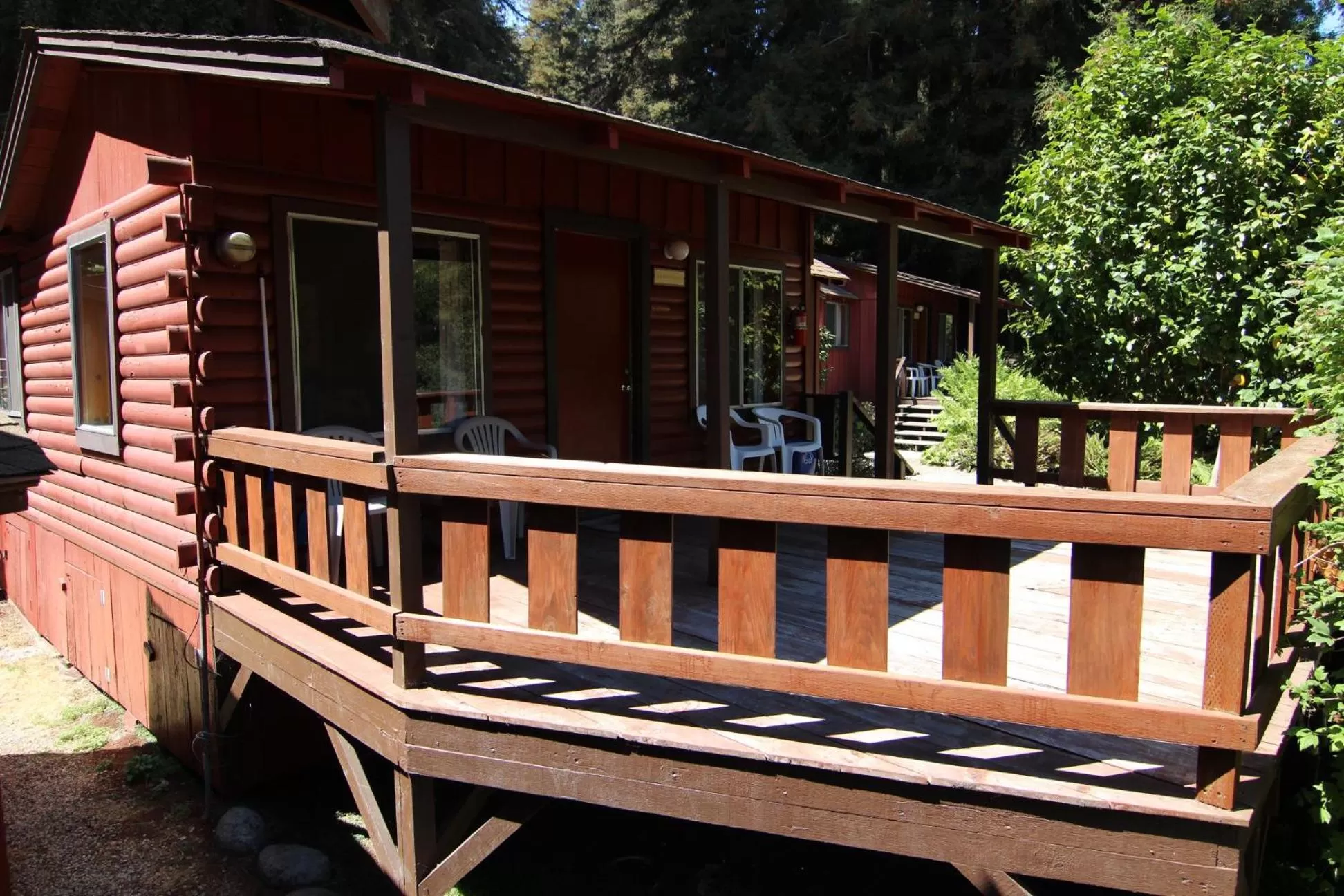 Patio in Fern River Resort