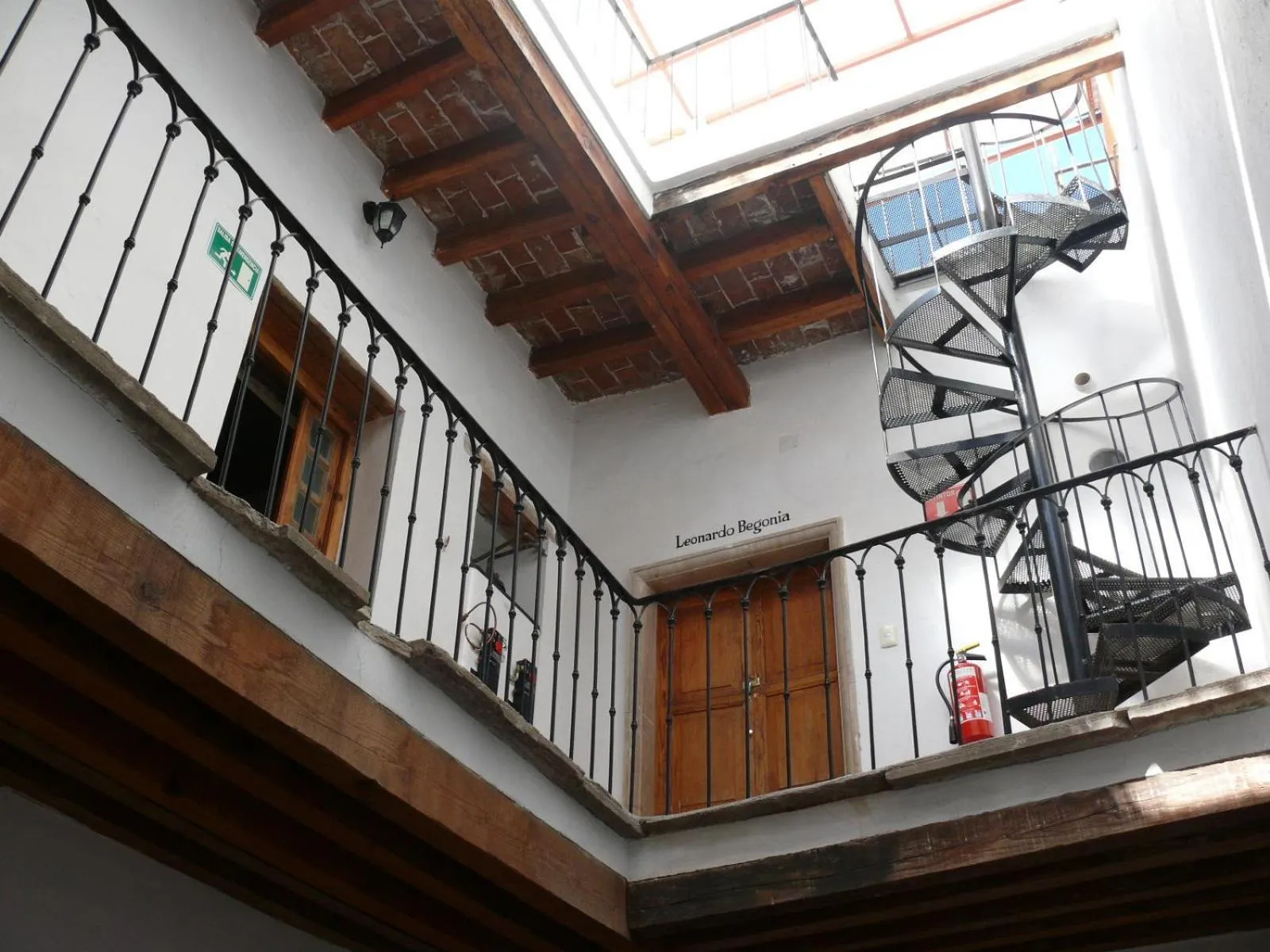 Balcony/Terrace in Hotel Meson Cuevano