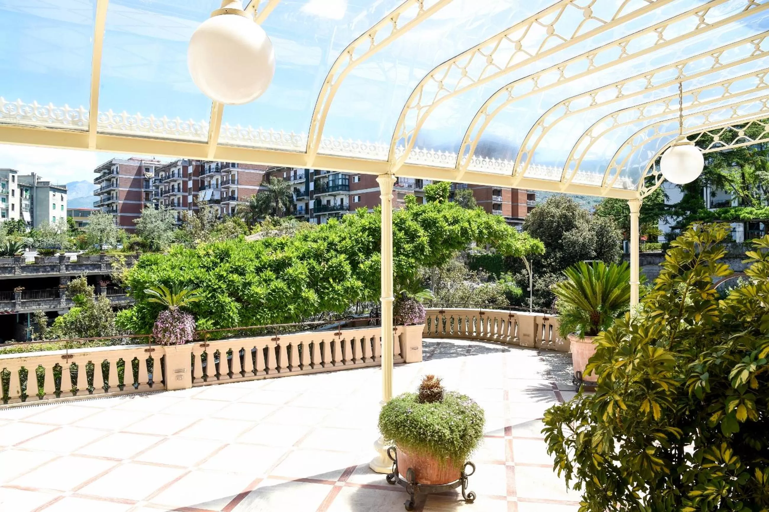 Balcony/Terrace in Hotel Antiche Mura