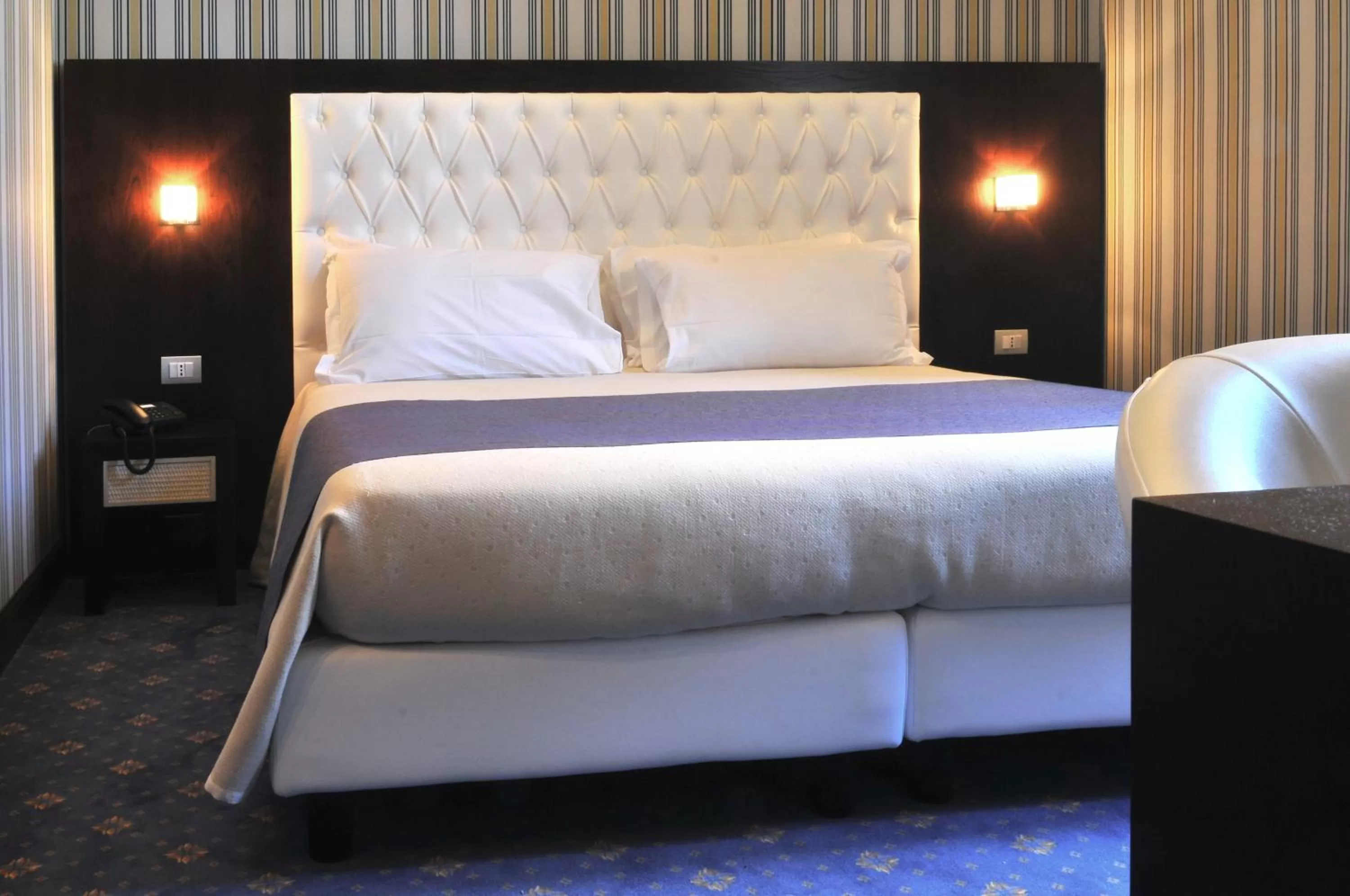 Bed in Hotel Naples