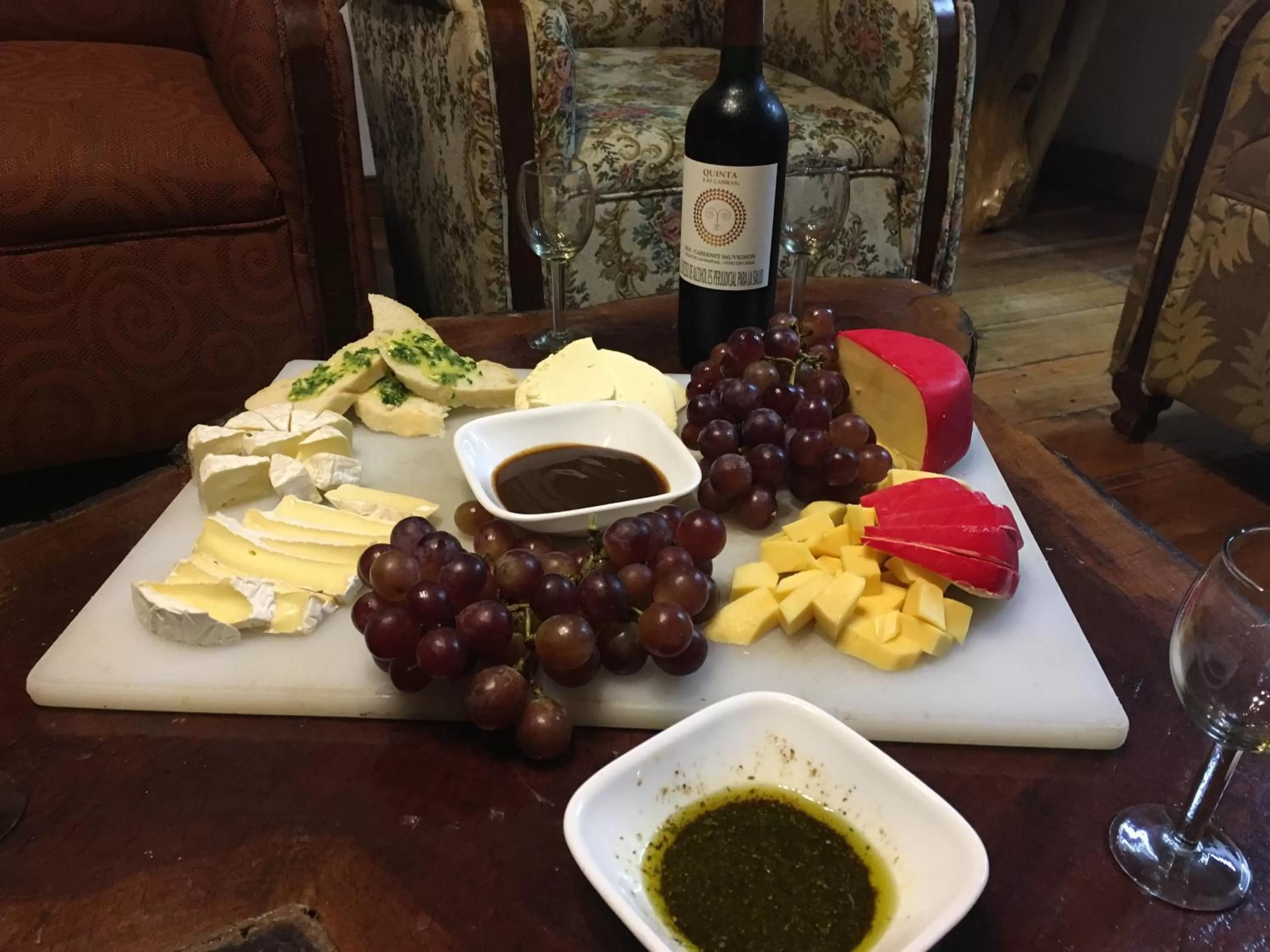 Food and drinks in Finca Campestre La Adelita B&B