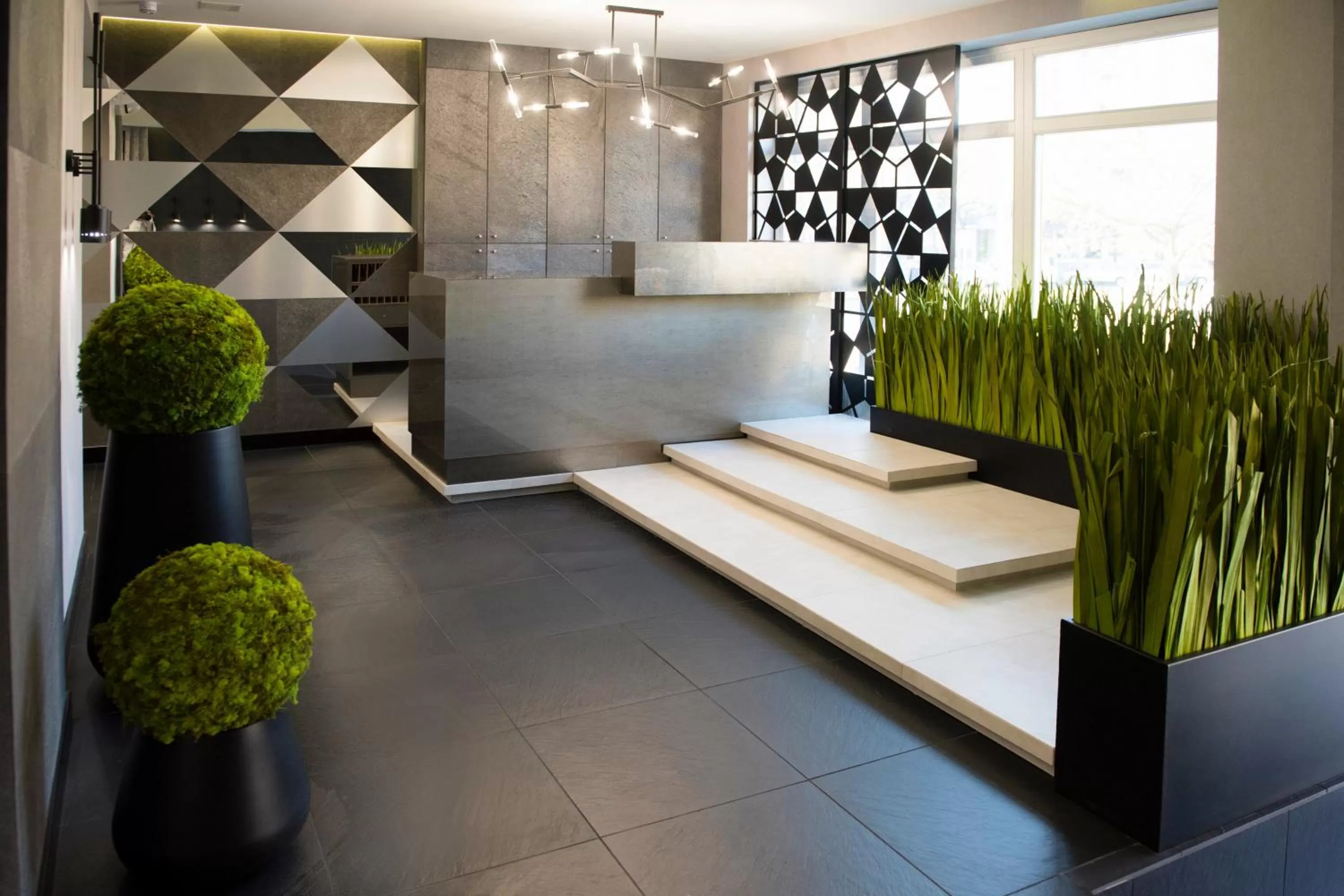 Lobby or reception in Hotel Central