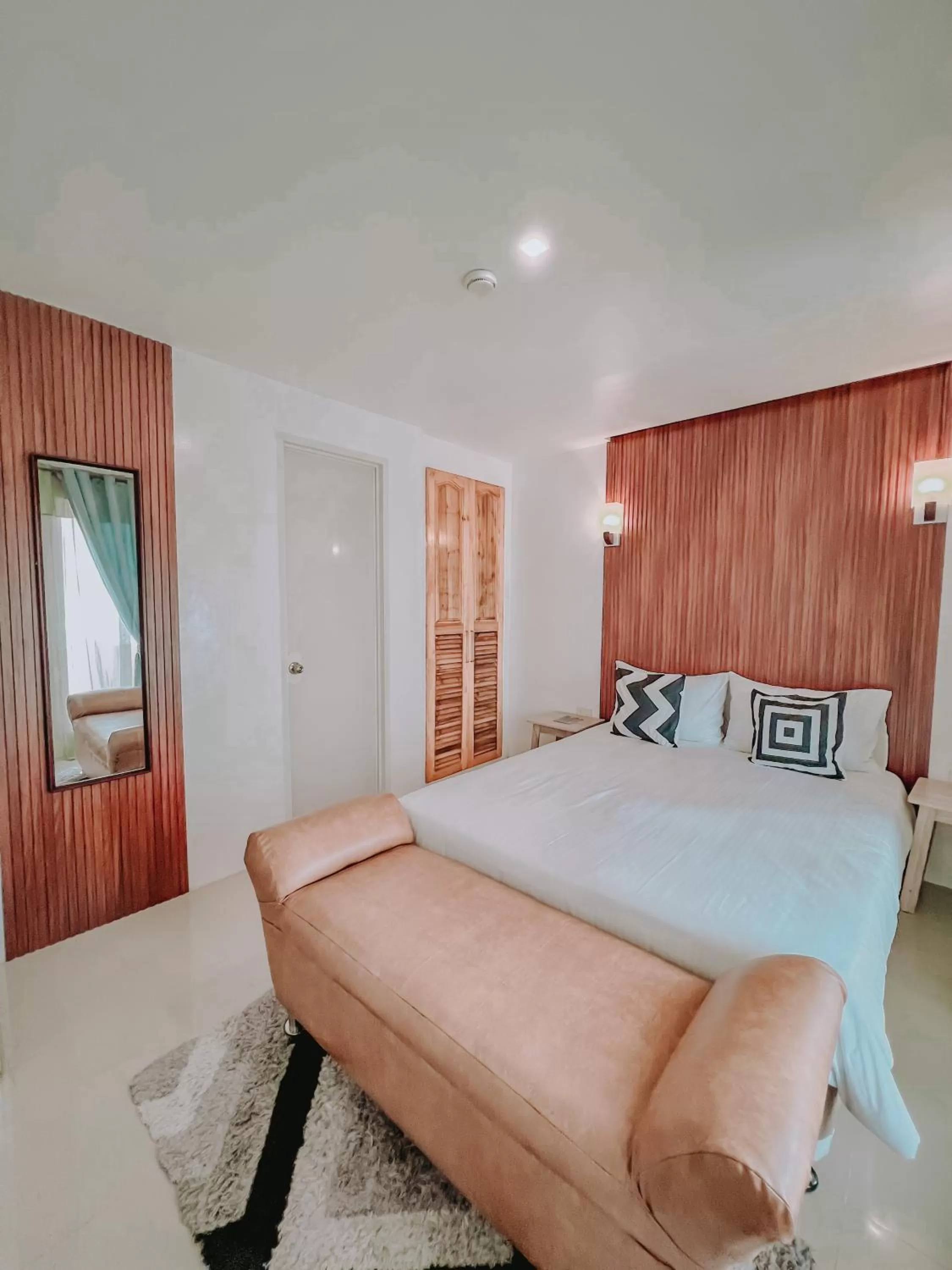 Bed in A Villas Resort & Restaurant