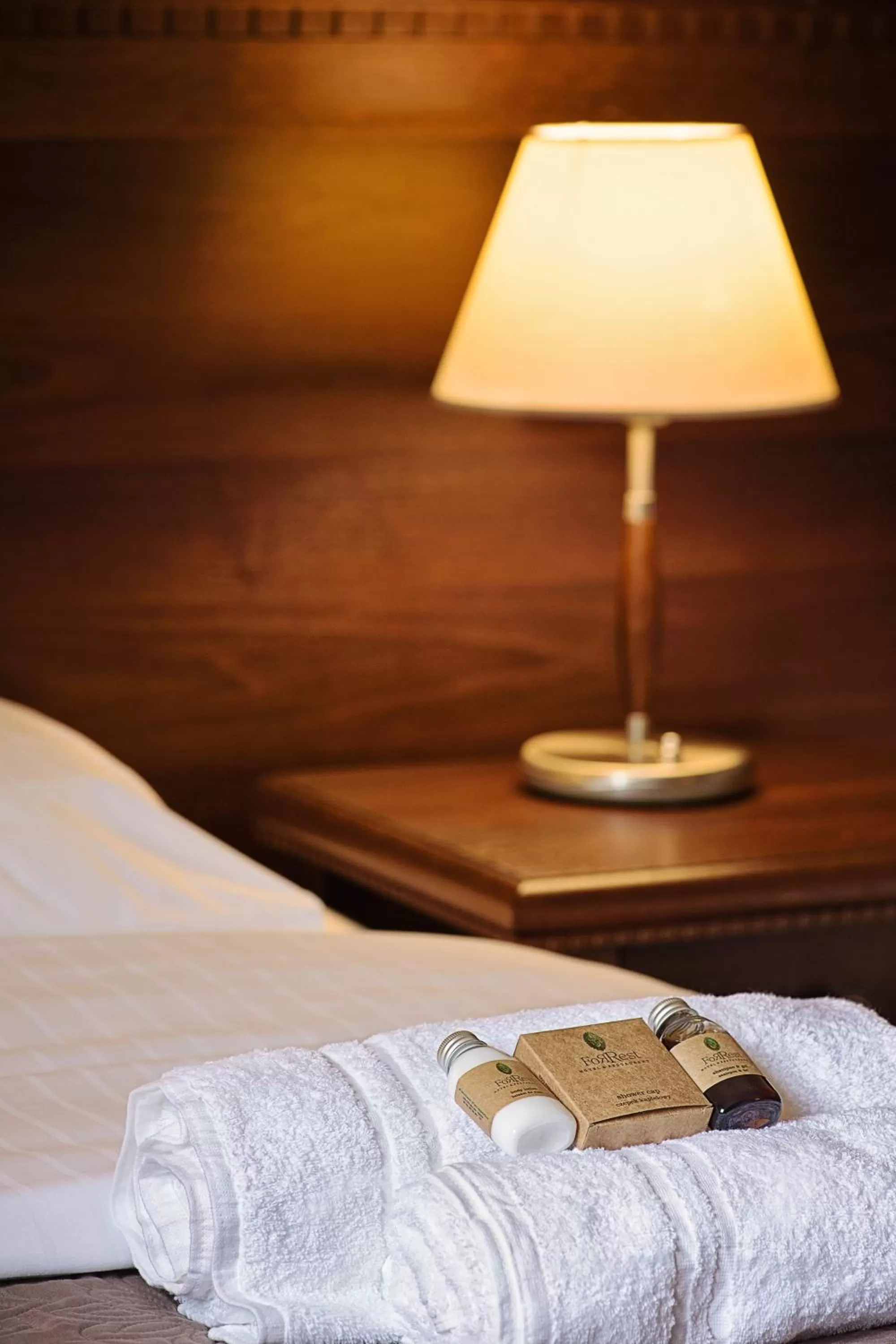 Bed in ForRest Hotel & Restaurant