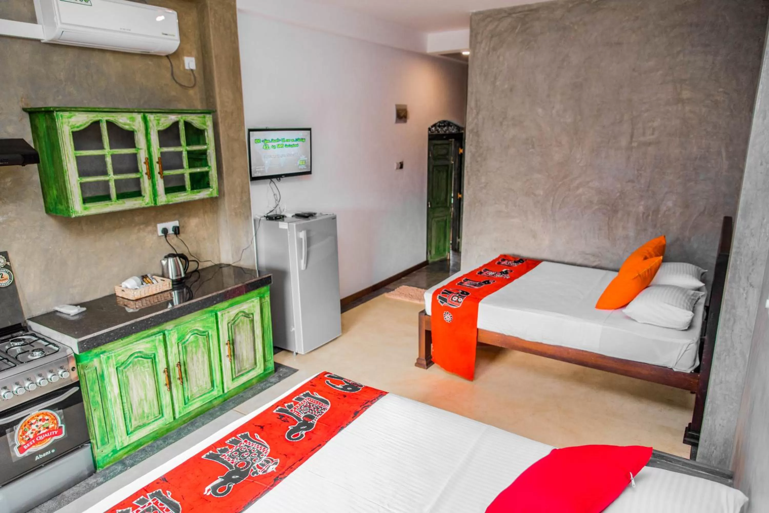 Bed in Negombo Boutique Villa