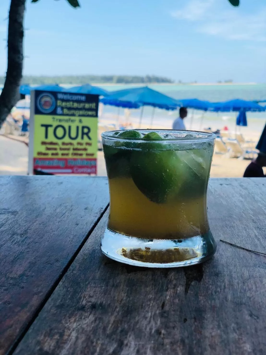 Alcoholic drinks in Ao Thong beach Resort