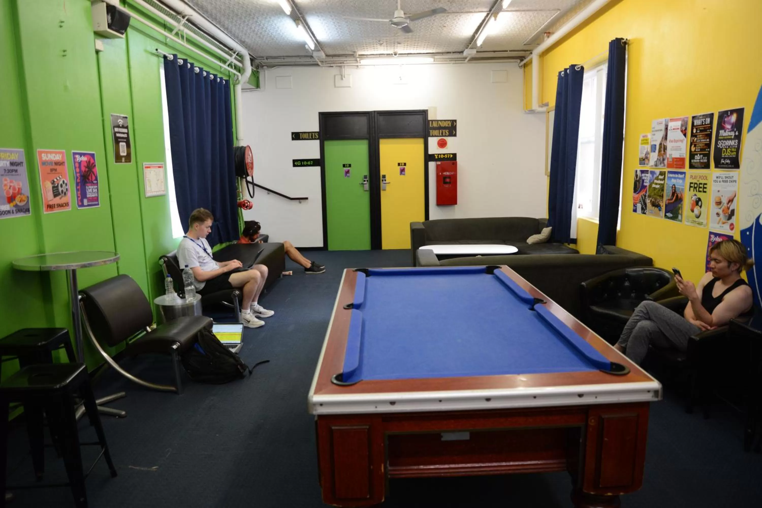 Billiard in Maze Backpackers - Sydney