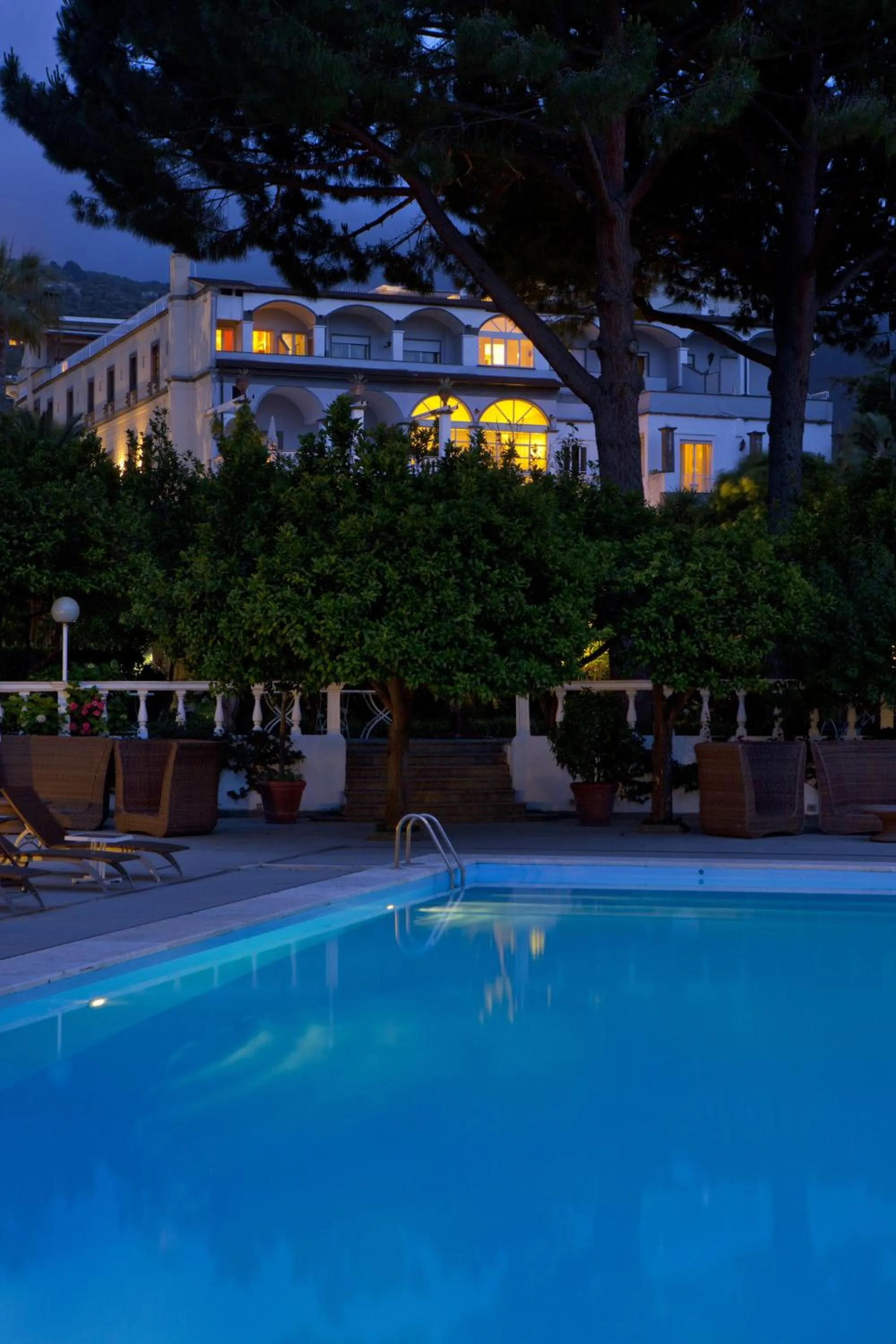 Swimming pool in Grand Hotel Cocumella