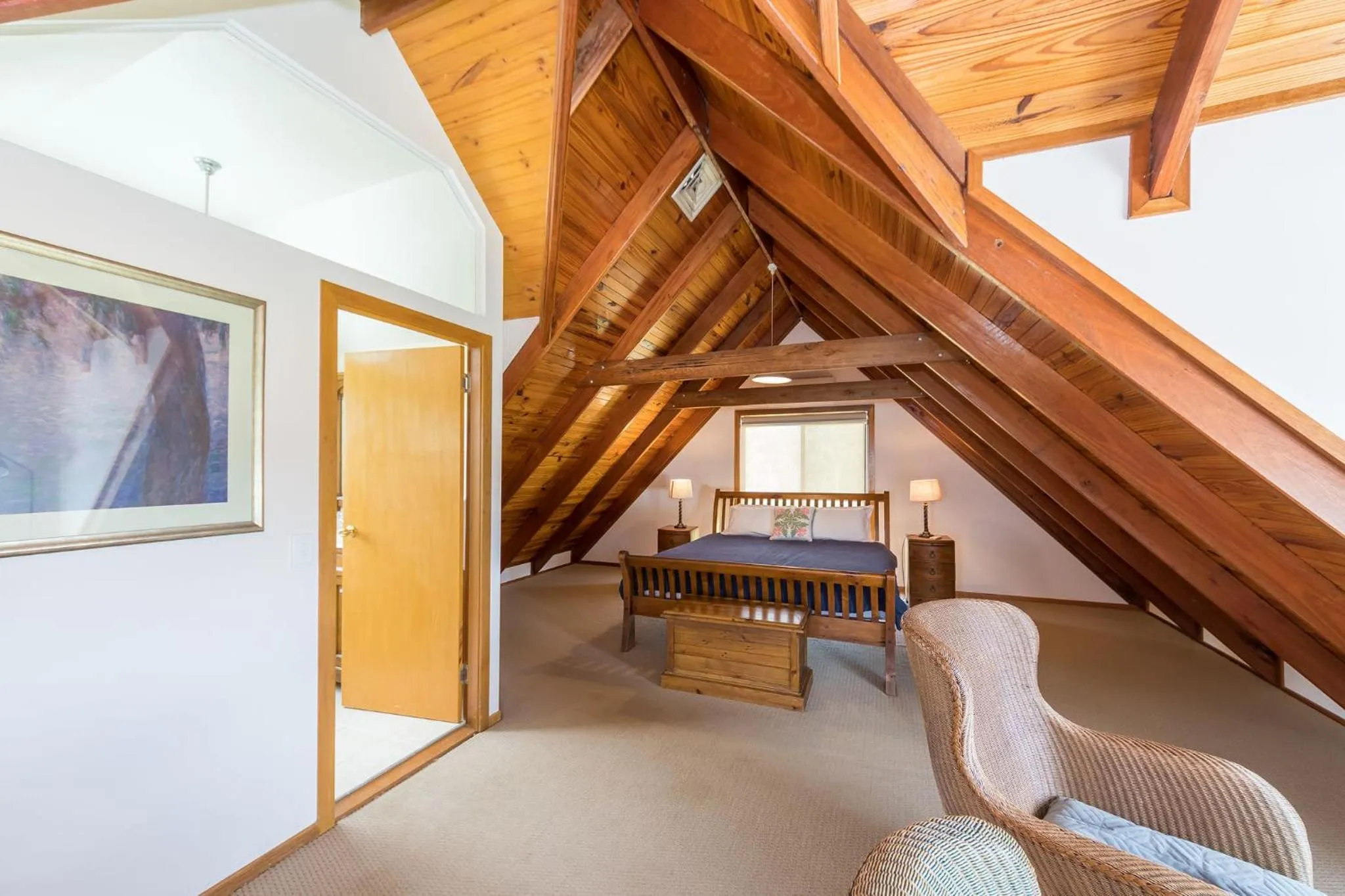 Garden view in Clarendon Forest Retreat