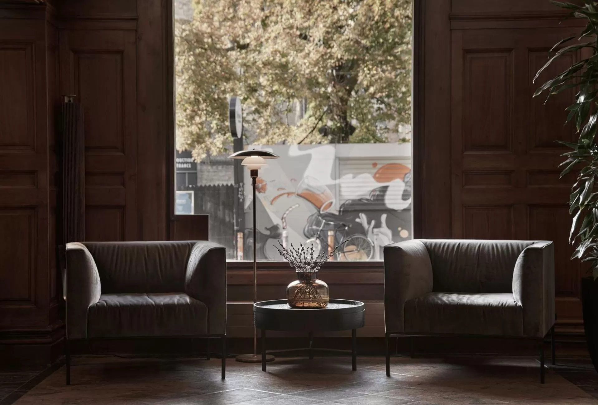 Seating area in Ascot Hotel