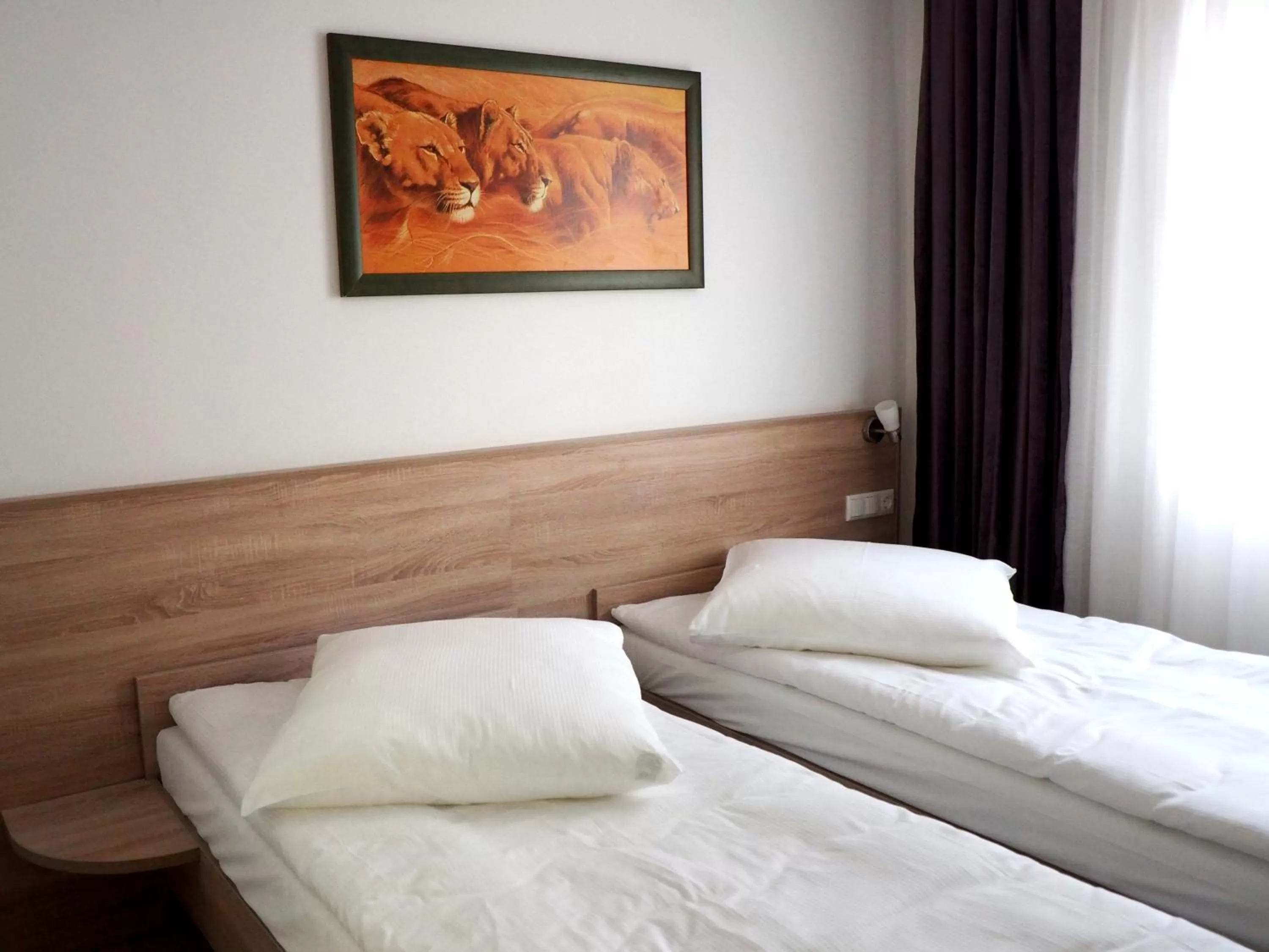 Photo of the whole room, Bed in Pension Villa Colosseo im Herzen von Meiningen