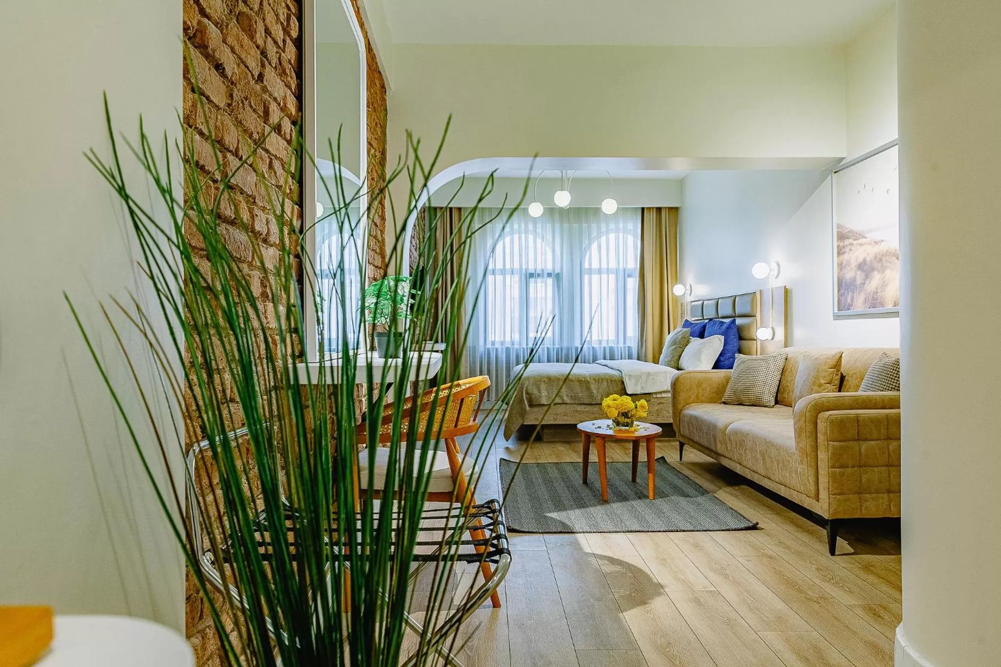 Bed in The Wilson Galata Hotel